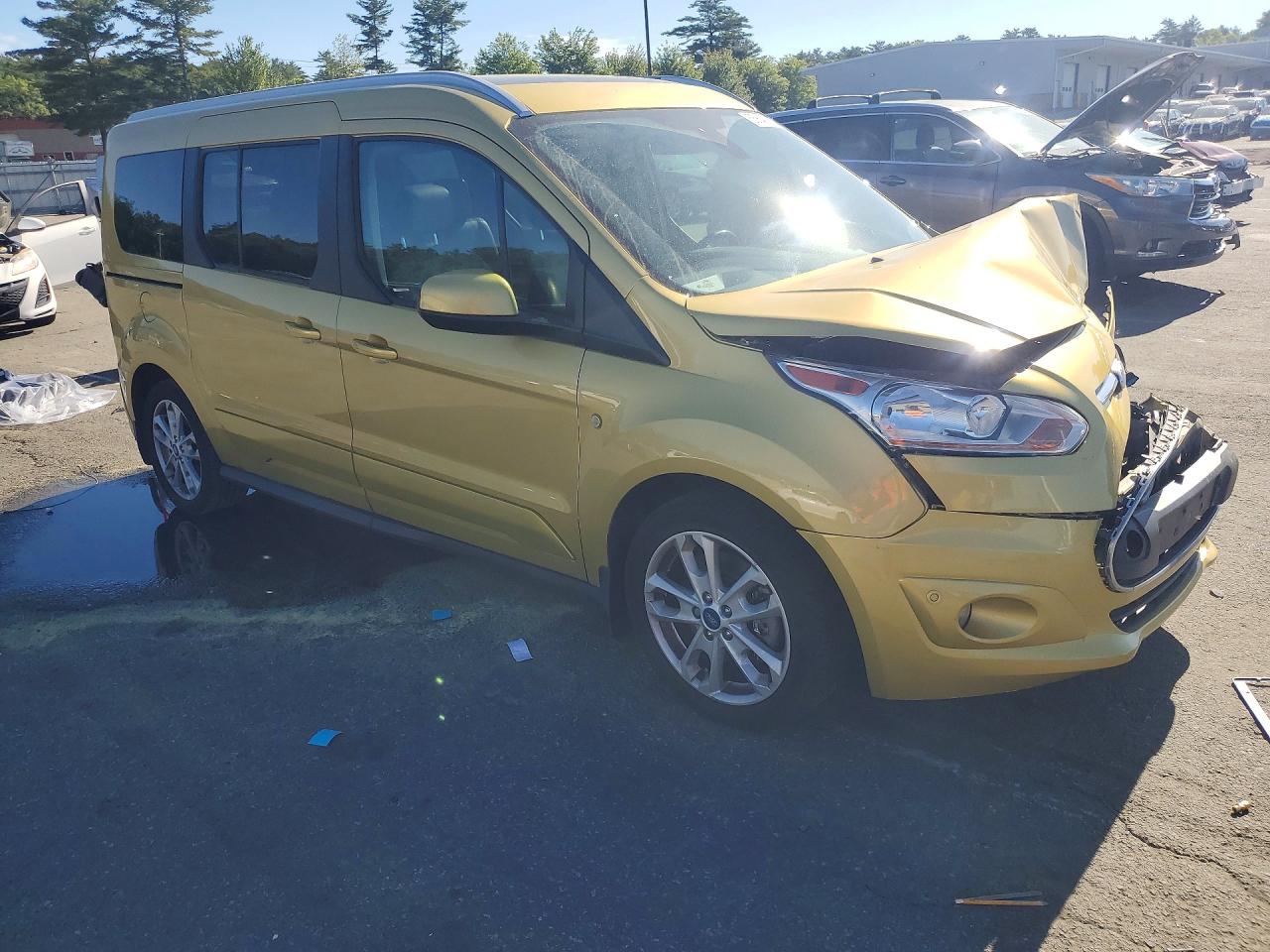2015 Ford Transit Connect Titanium Gold vin: NM0GE9G72F1188415