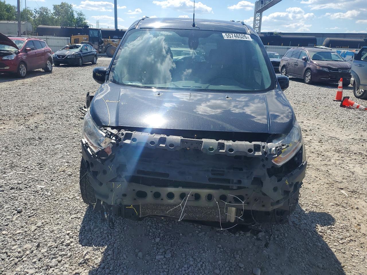 2015 Ford Transit Connect Titanium Black vin: NM0GE9G72F1223745