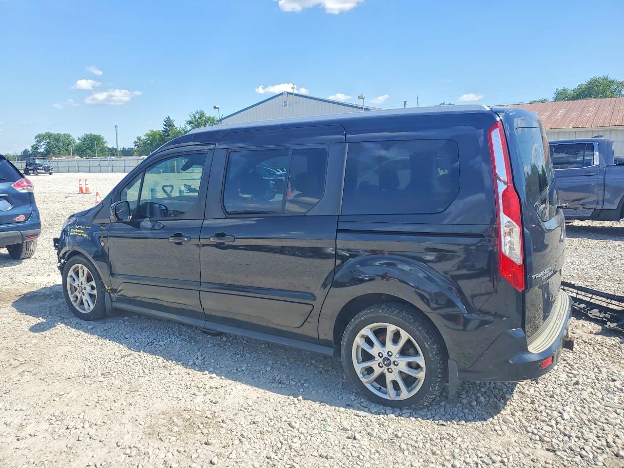 2015 Ford Transit Connect Titanium Black vin: NM0GE9G72F1223745