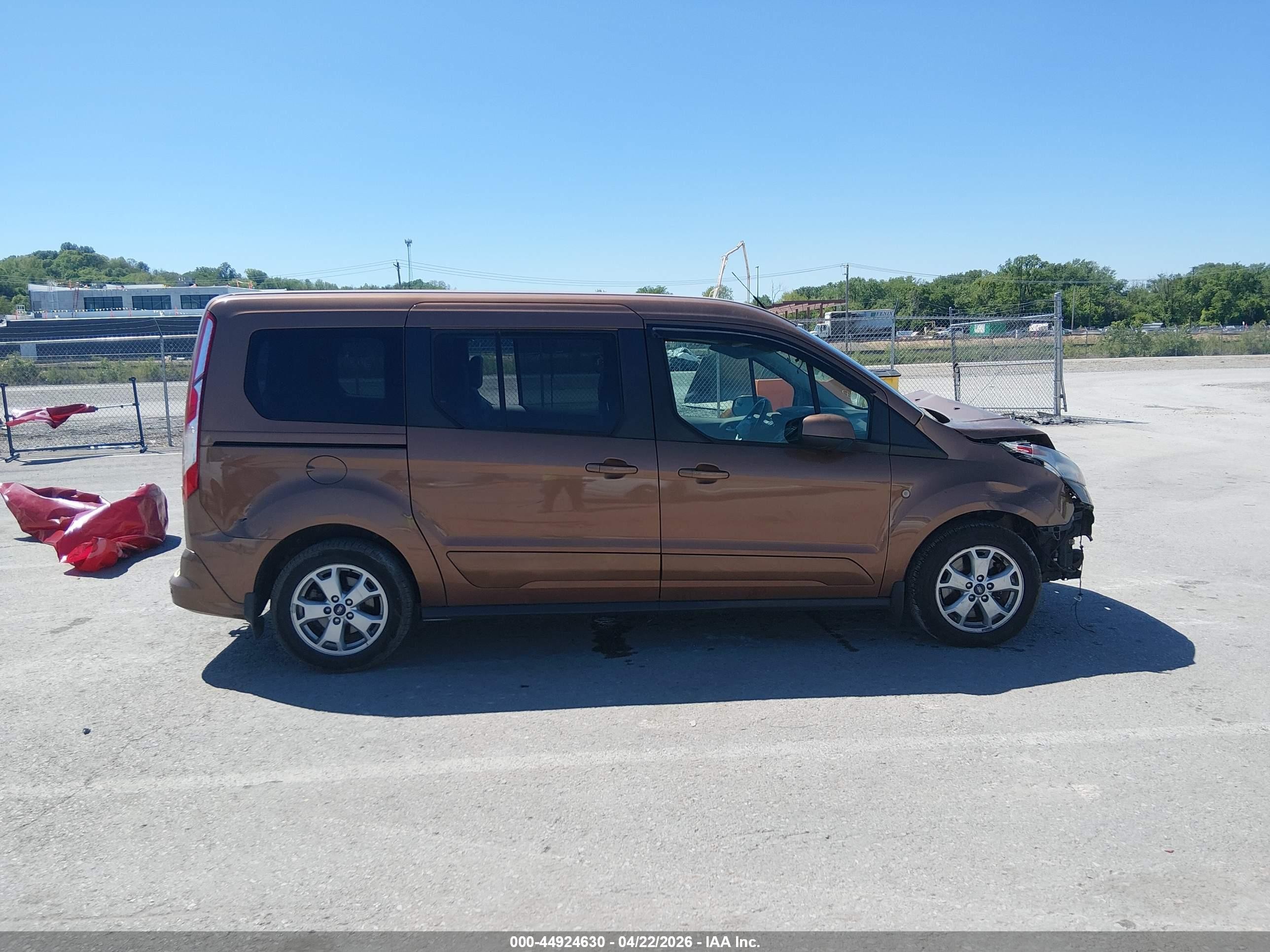 2014 Ford Transit Connect Titanium Коричневый vin: NM0GE9G74E1148402