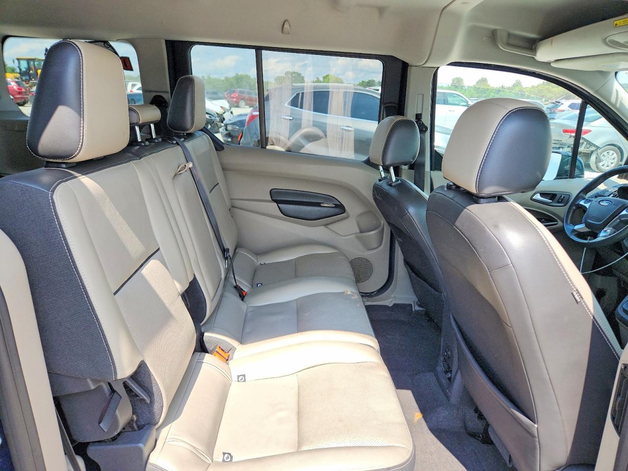2015 Ford Transit Connect Titanium Blue vin: NM0GE9G7XF1177792
