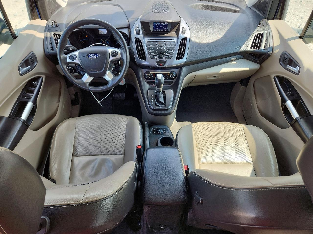 2015 Ford Transit Connect Titanium Blue vin: NM0GE9G7XF1177792