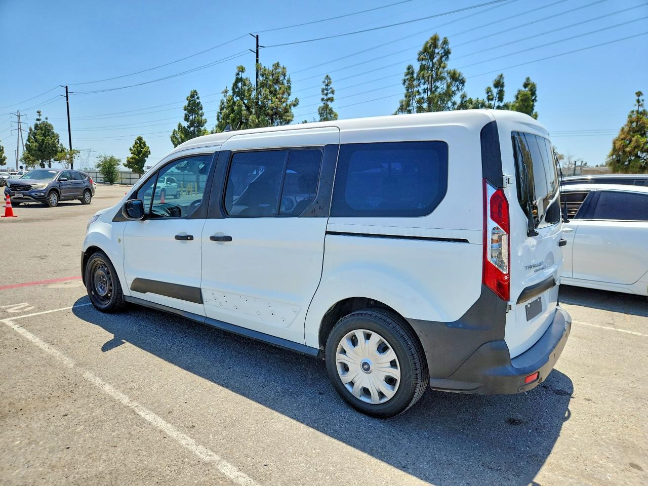 2019 Ford Transit Connect Xl White vin: NM0GS9E26K1427085
