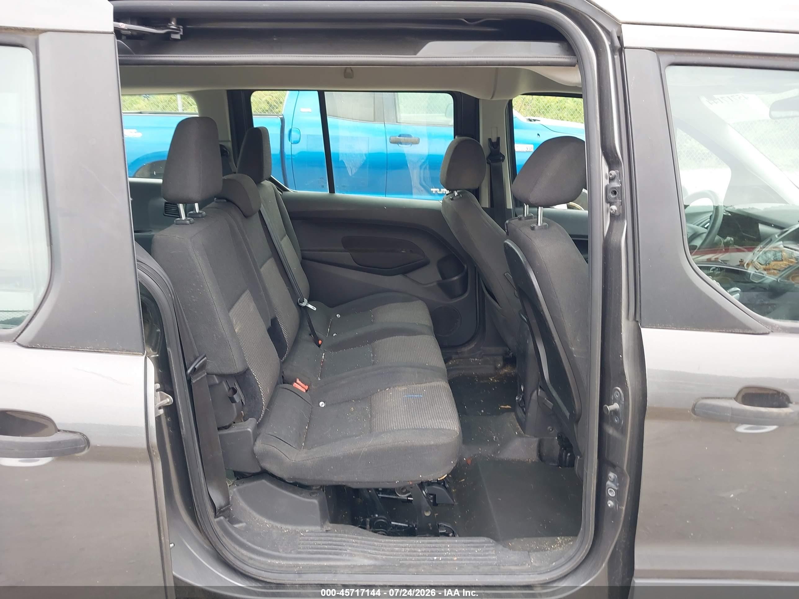 2015 Ford Transit Connect Xl Gray vin: NM0GS9E76F1187795