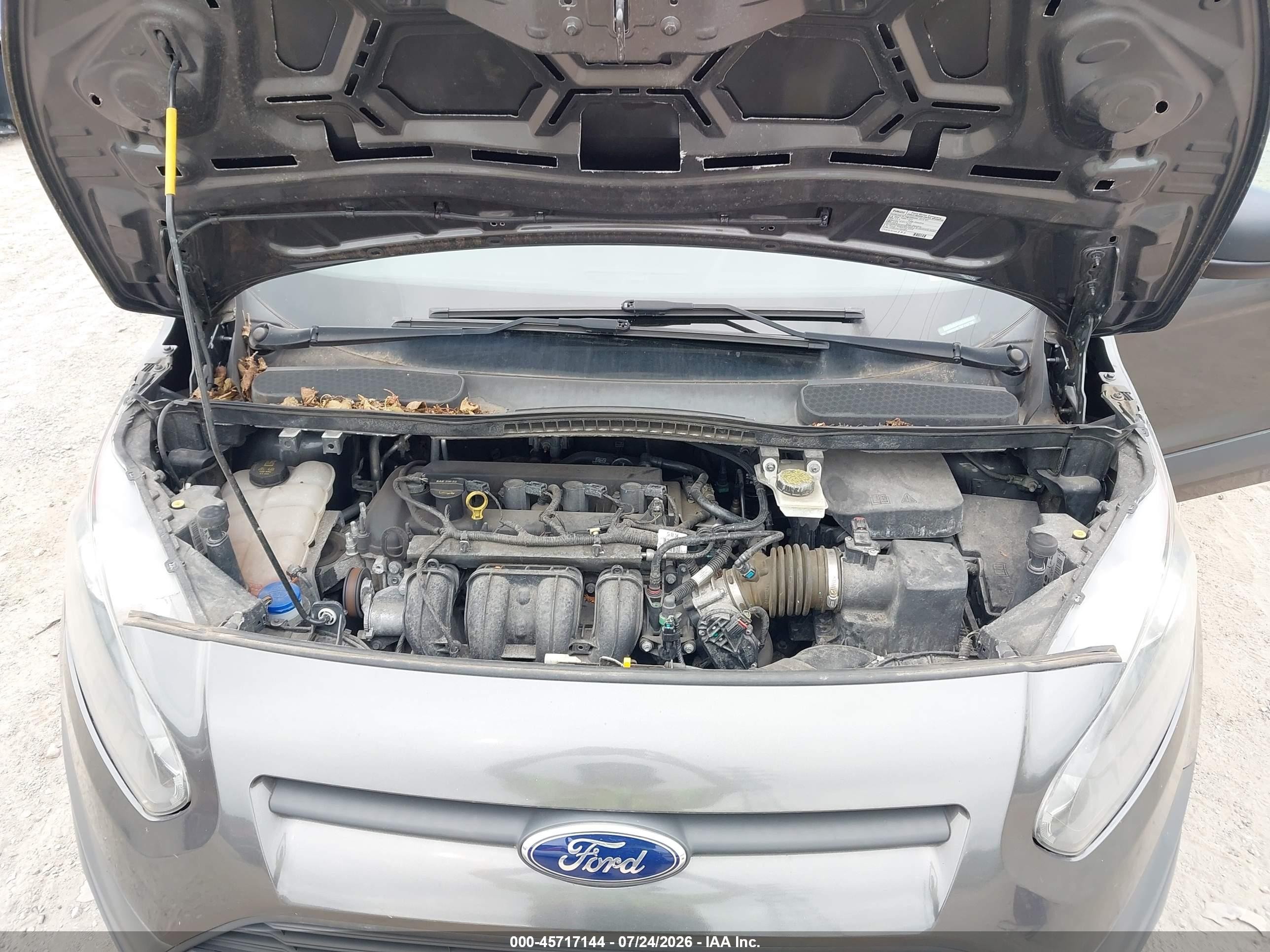 2015 Ford Transit Connect Xl Gray vin: NM0GS9E76F1187795