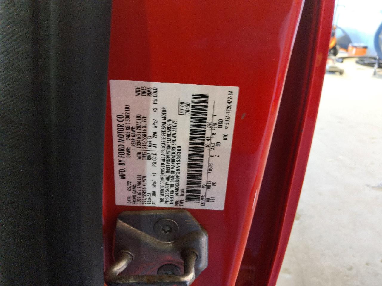 2022 Ford Transit Connect Xlt Красный vin: NM0GS9F28N1535369