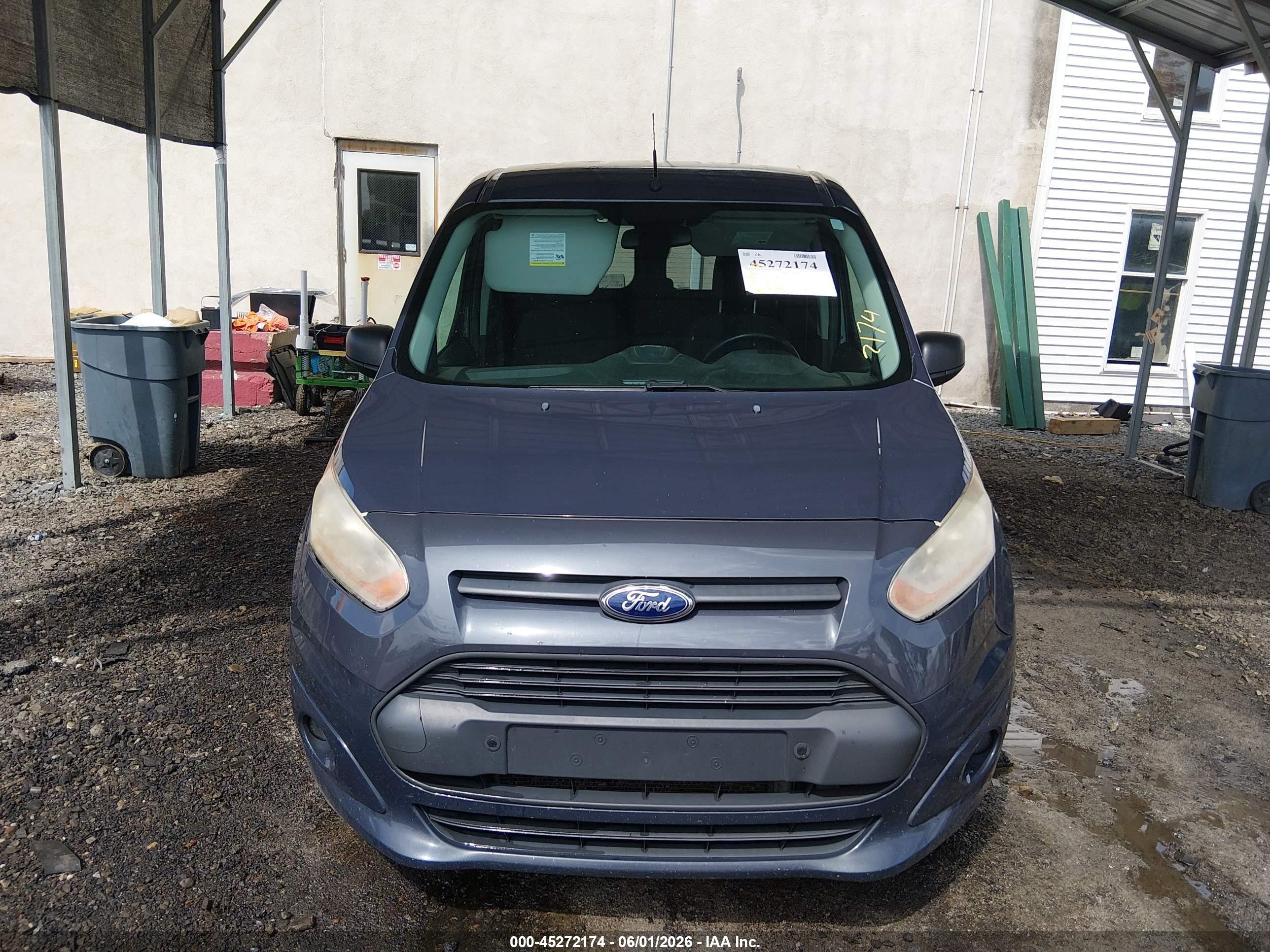 2014 Ford Transit Connect Xlt Blue vin: NM0GS9F70E1152702