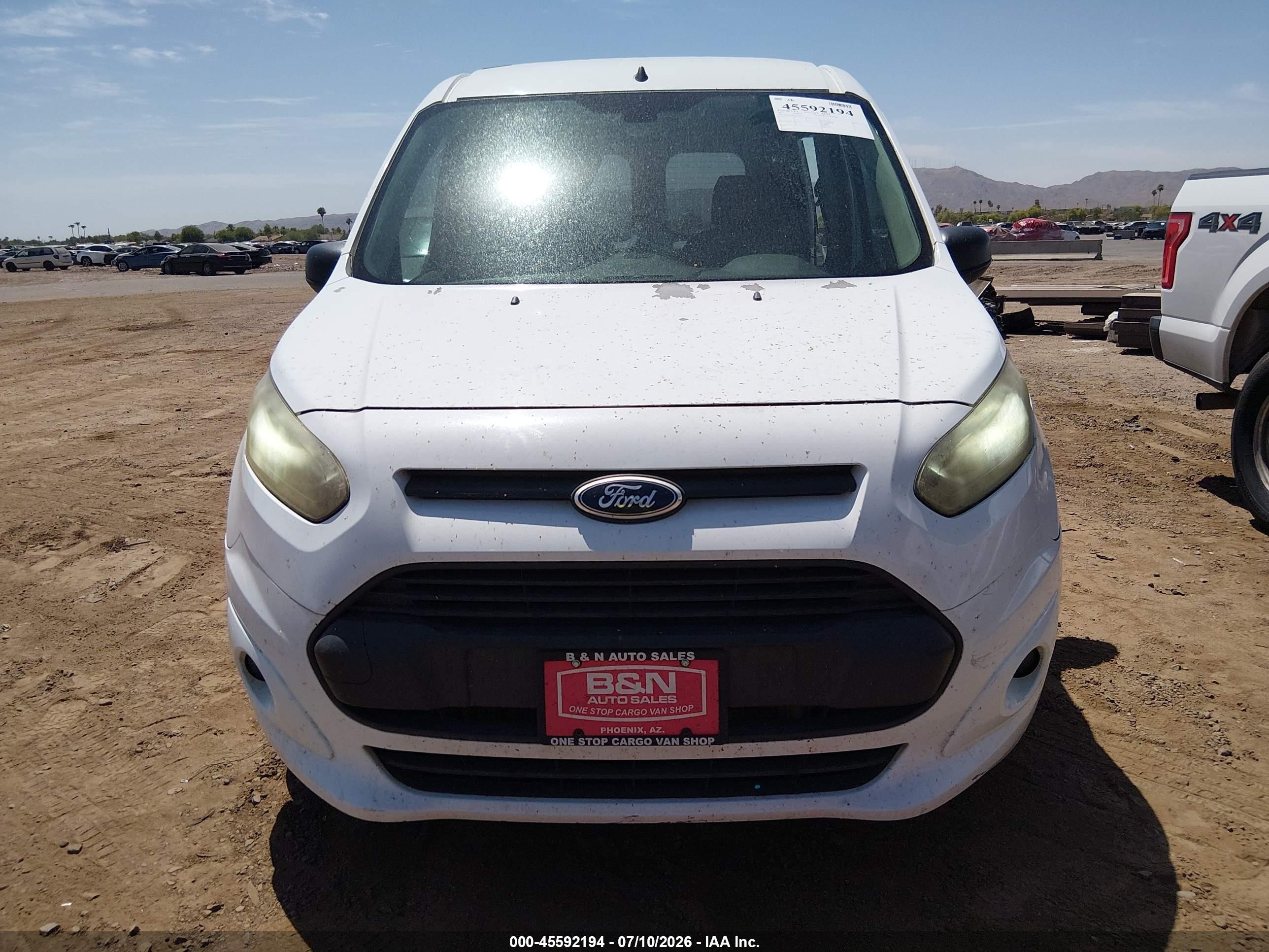 2015 Ford Transit Connect Xlt Белый vin: NM0GS9F70F1224211