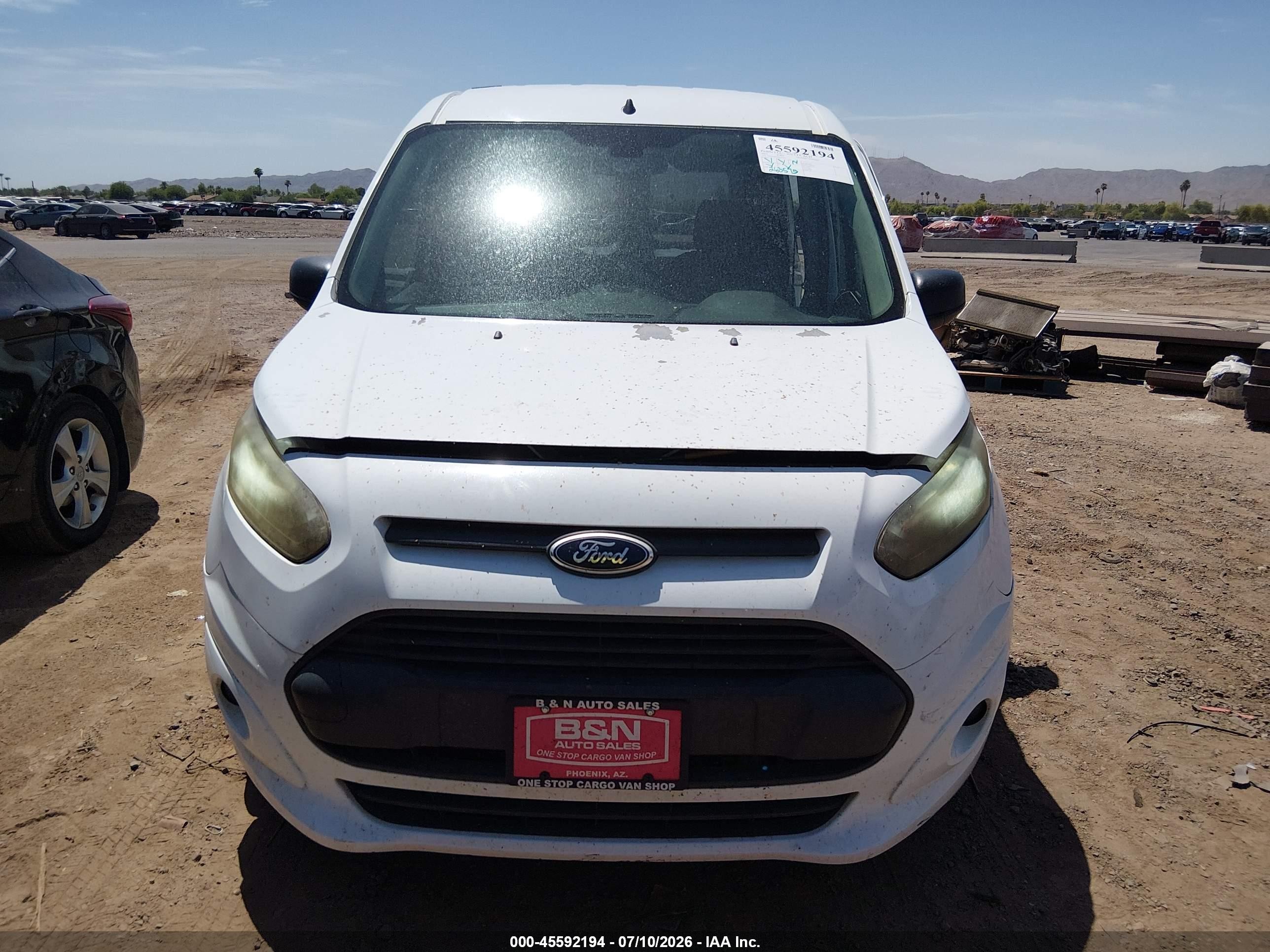 2015 Ford Transit Connect Xlt Белый vin: NM0GS9F70F1224211