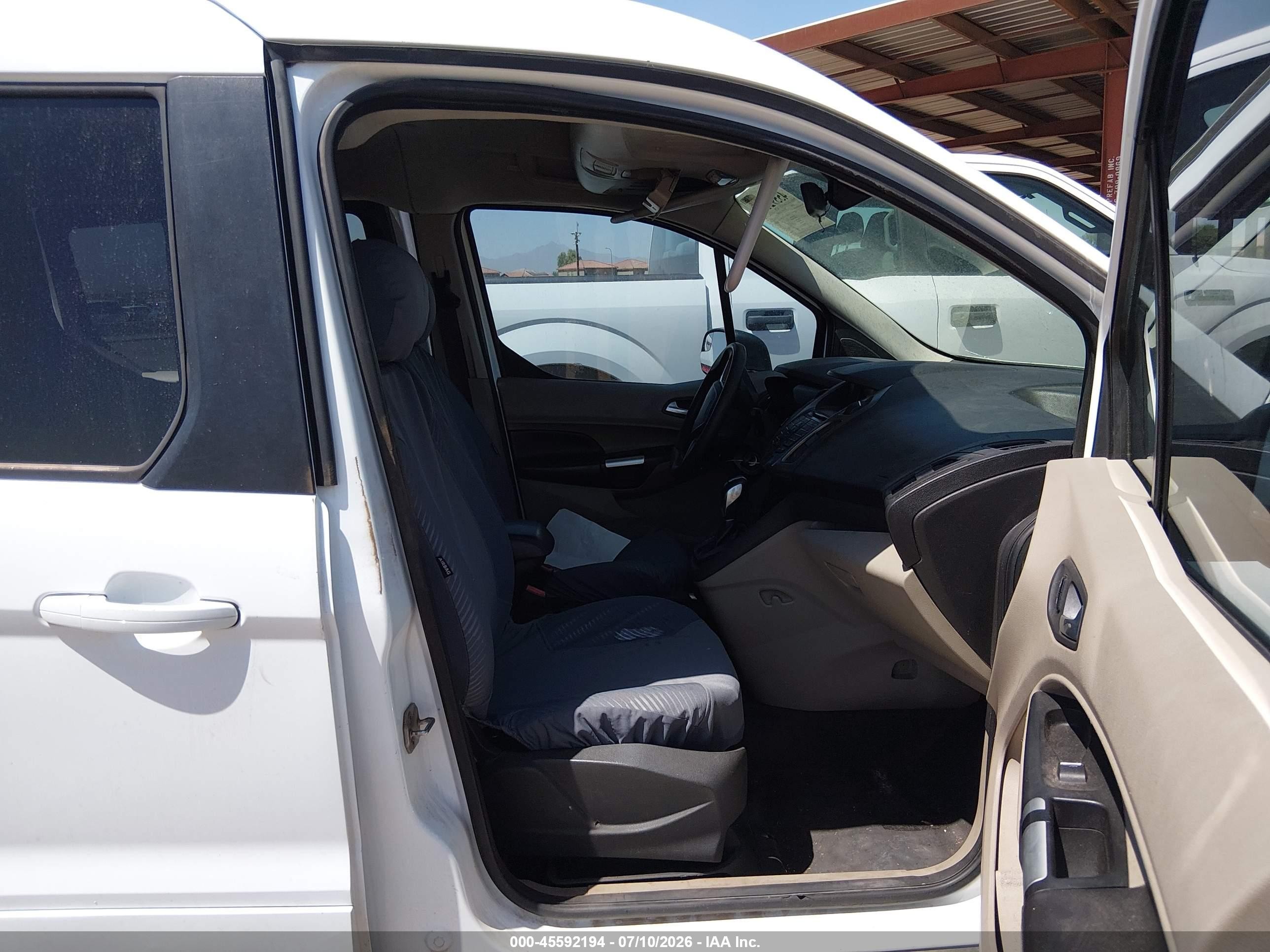 2015 Ford Transit Connect Xlt Белый vin: NM0GS9F70F1224211