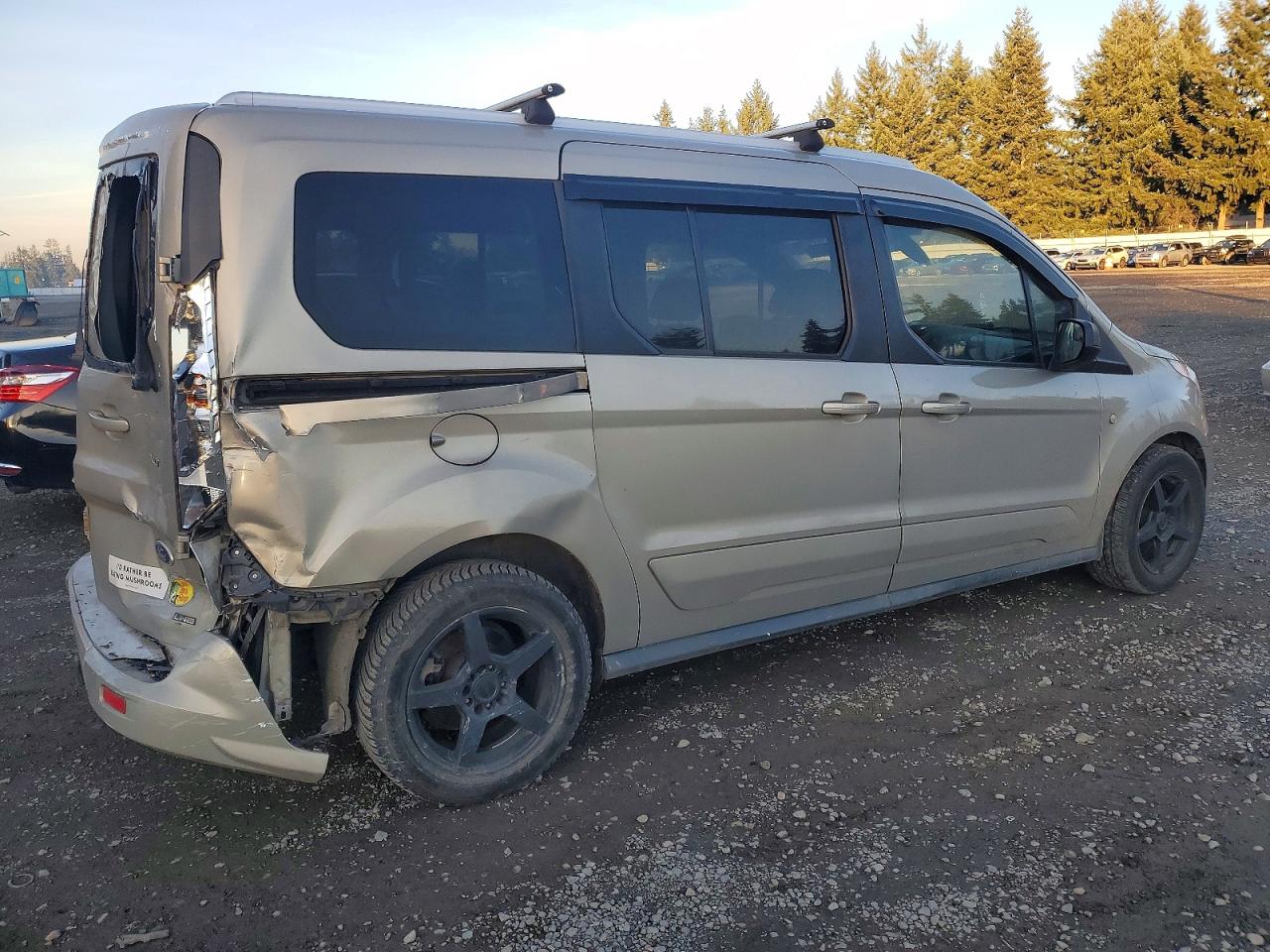 2014 Ford Transit Connect Xlt Tan vin: NM0GS9F73E1155156