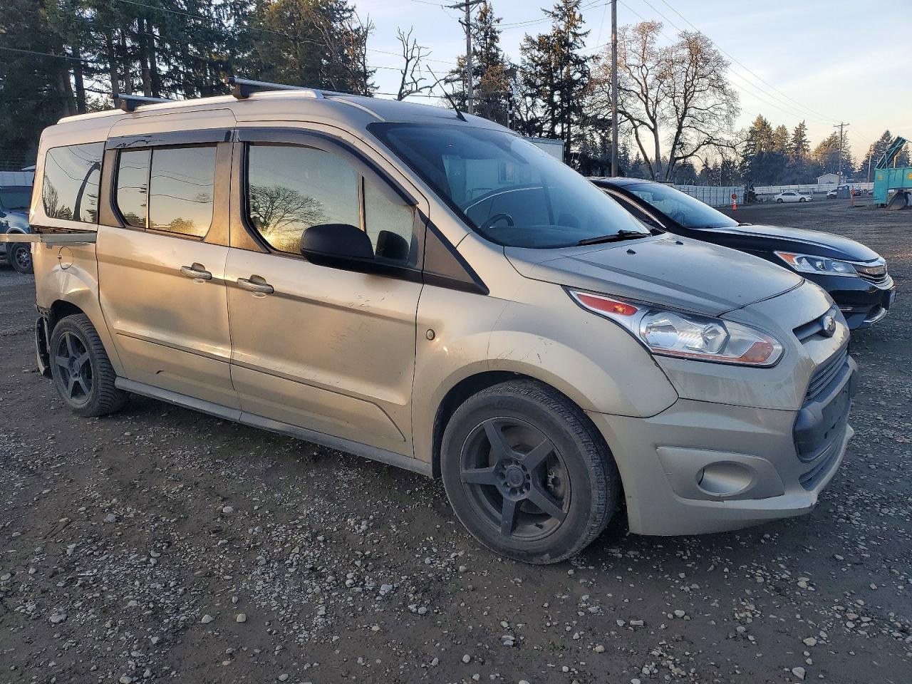 2014 Ford Transit Connect Xlt Tan vin: NM0GS9F73E1155156