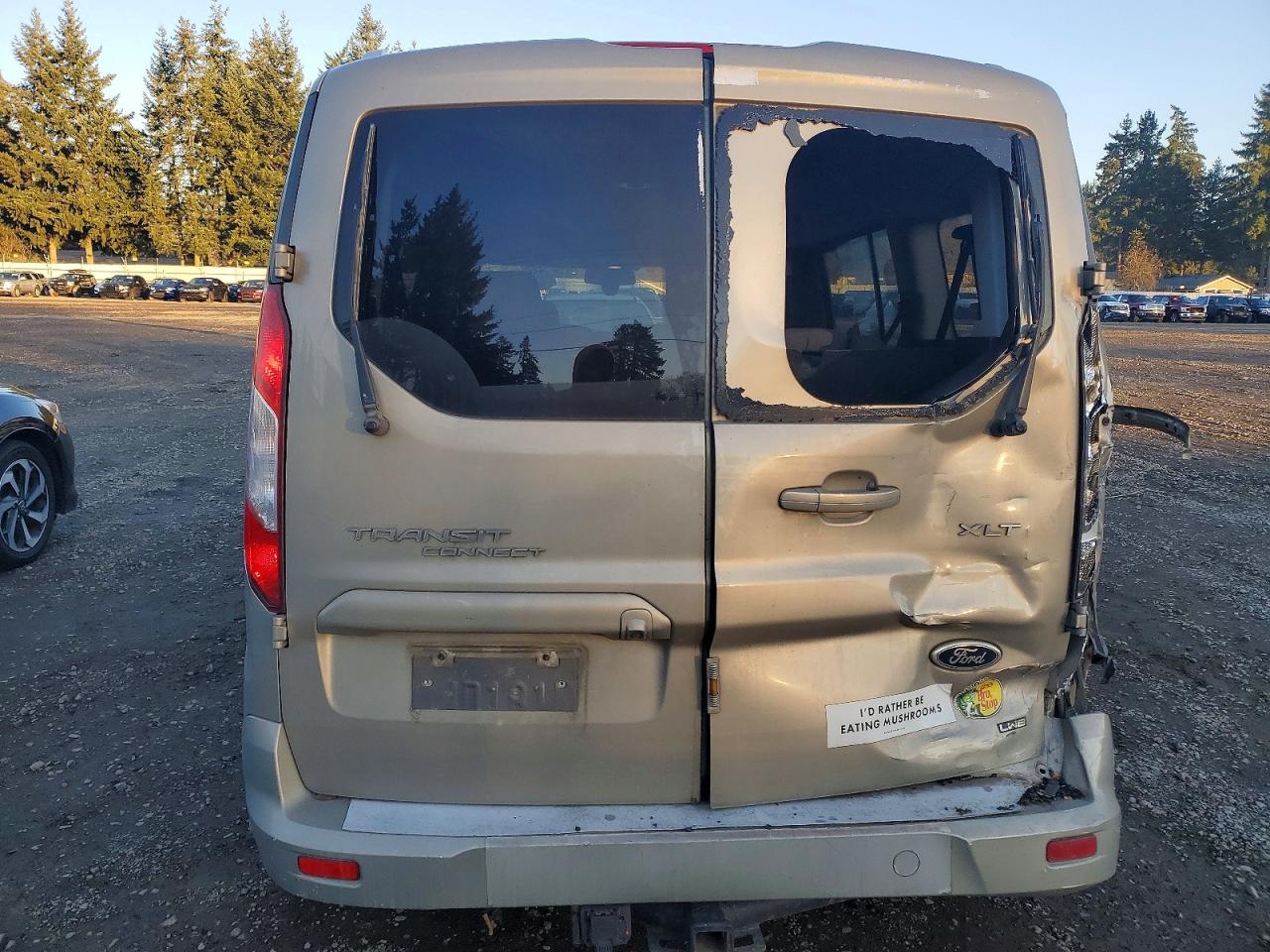 2014 Ford Transit Connect Xlt Tan vin: NM0GS9F73E1155156