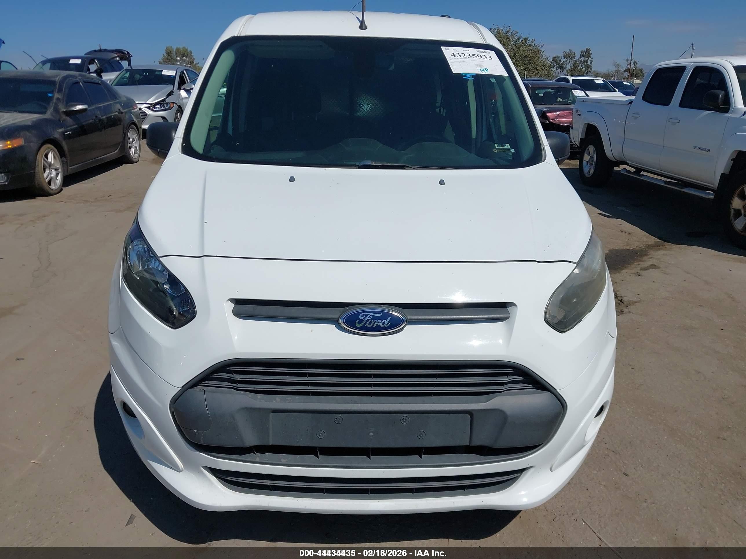 2015 Ford Transit Connect Xlt White vin: NM0GS9F73F1202655