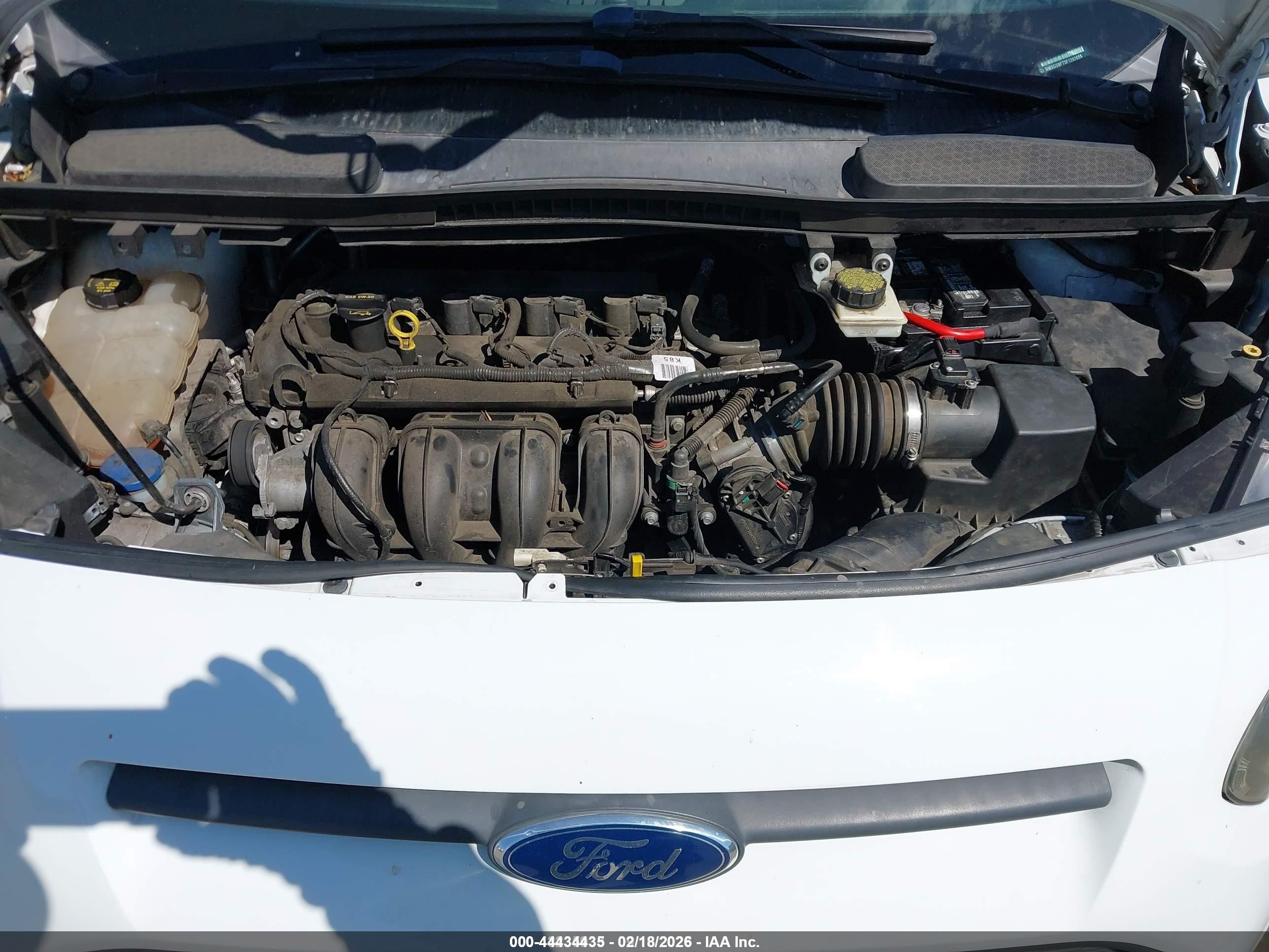 2015 Ford Transit Connect Xlt White vin: NM0GS9F73F1202655
