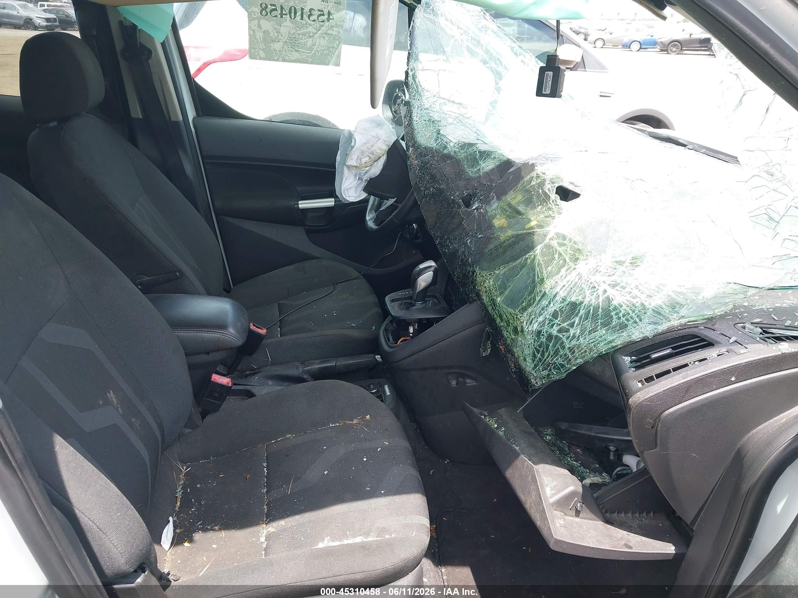 2015 Ford Transit Connect Xlt White vin: NM0GS9F73F1223604