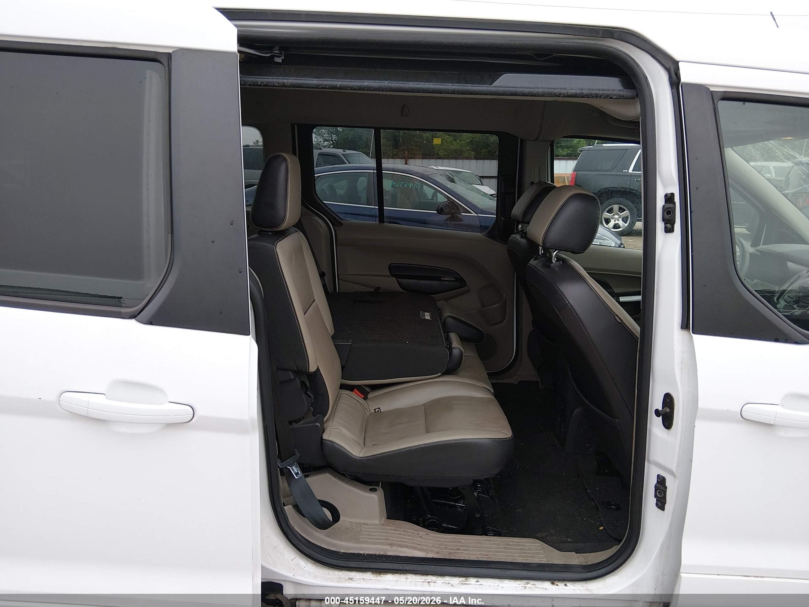 2015 Ford Transit Connect Xlt White vin: NM0GS9F74F1183226