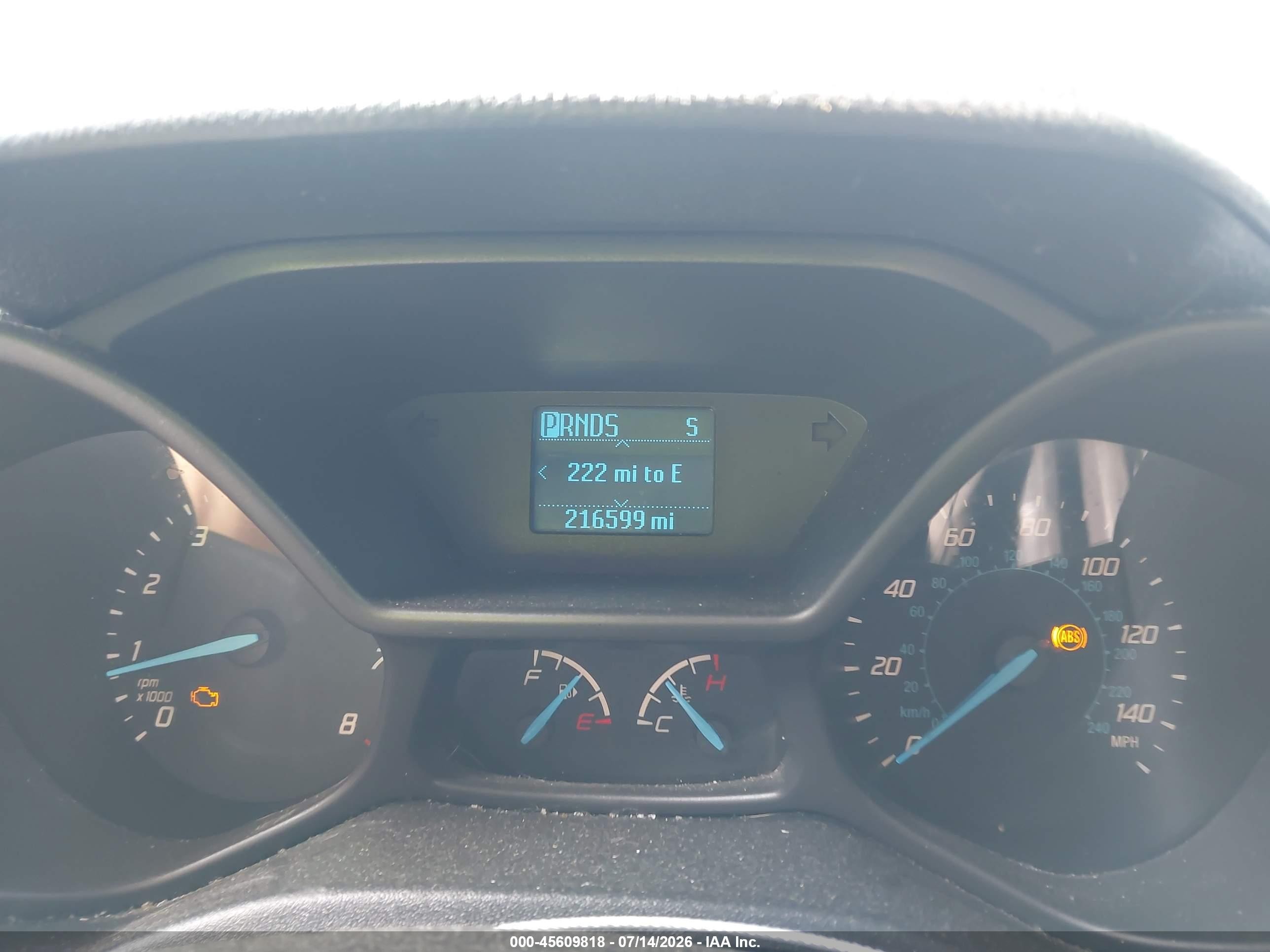 2015 Ford Transit Connect Xlt Blue vin: NM0GS9F76F1184877