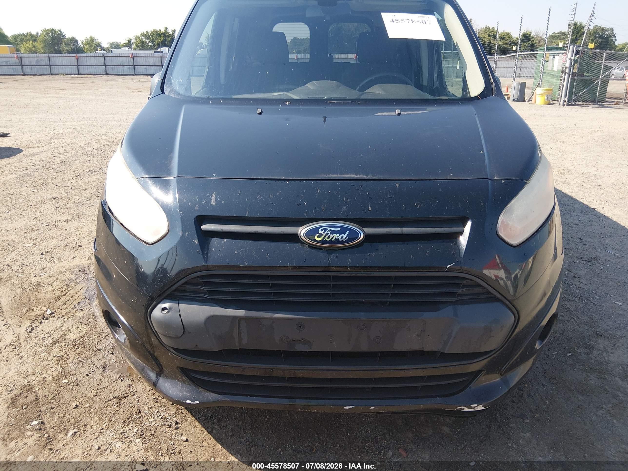 2014 Ford Transit Connect Xlt Black vin: NM0GS9F77E1133726