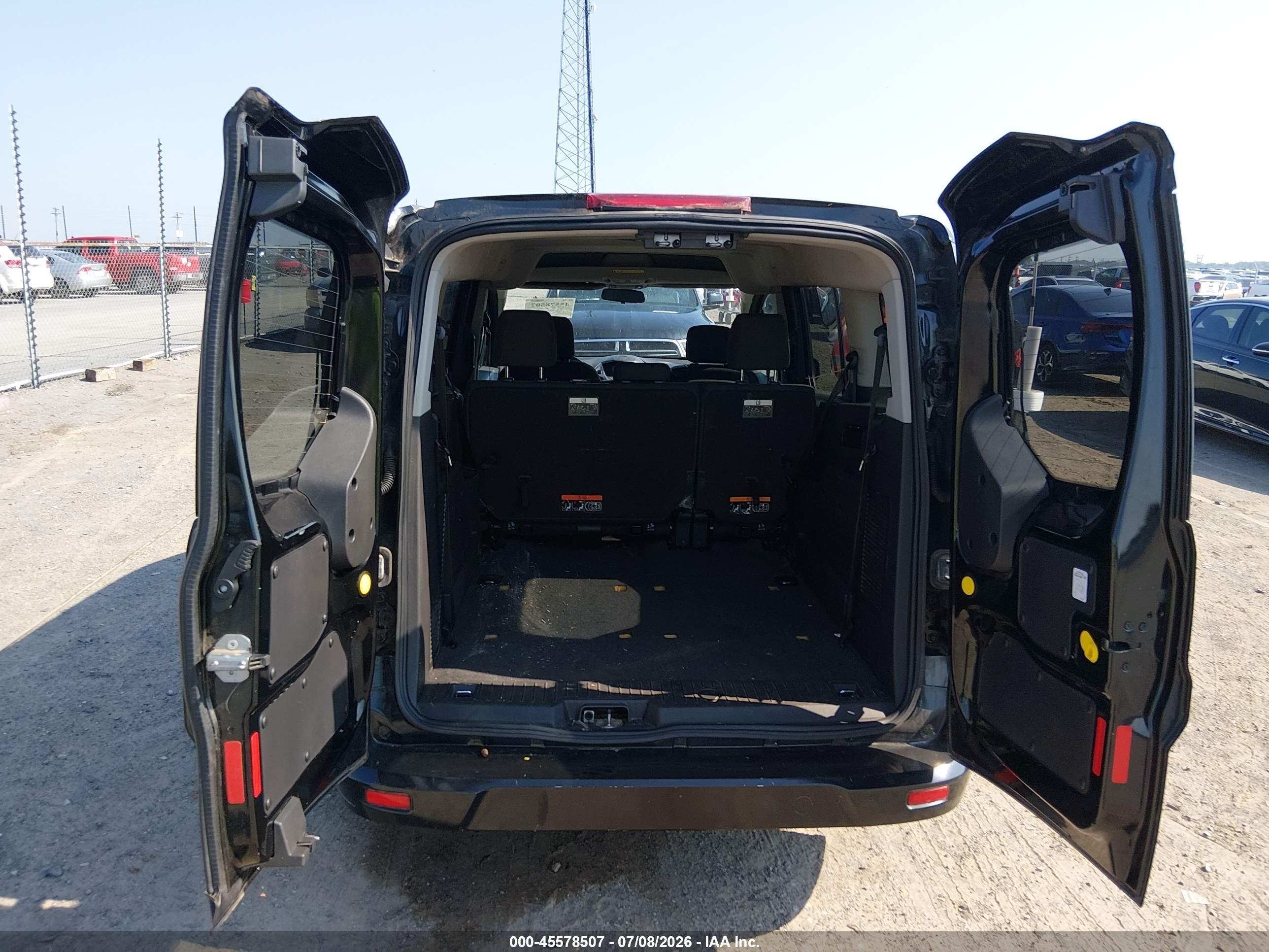 2014 Ford Transit Connect Xlt Black vin: NM0GS9F77E1133726