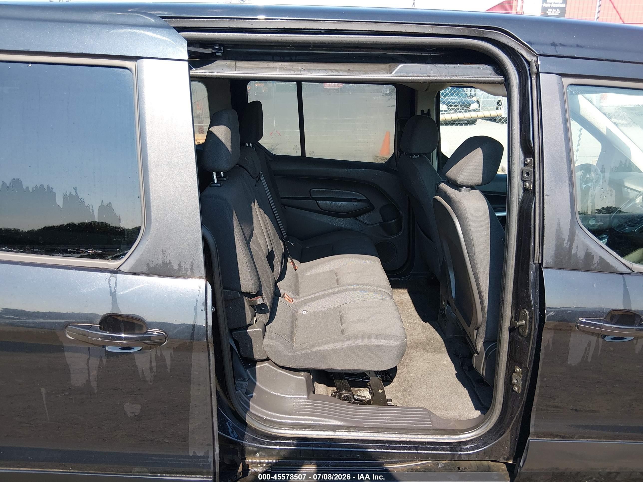 2014 Ford Transit Connect Xlt Black vin: NM0GS9F77E1133726