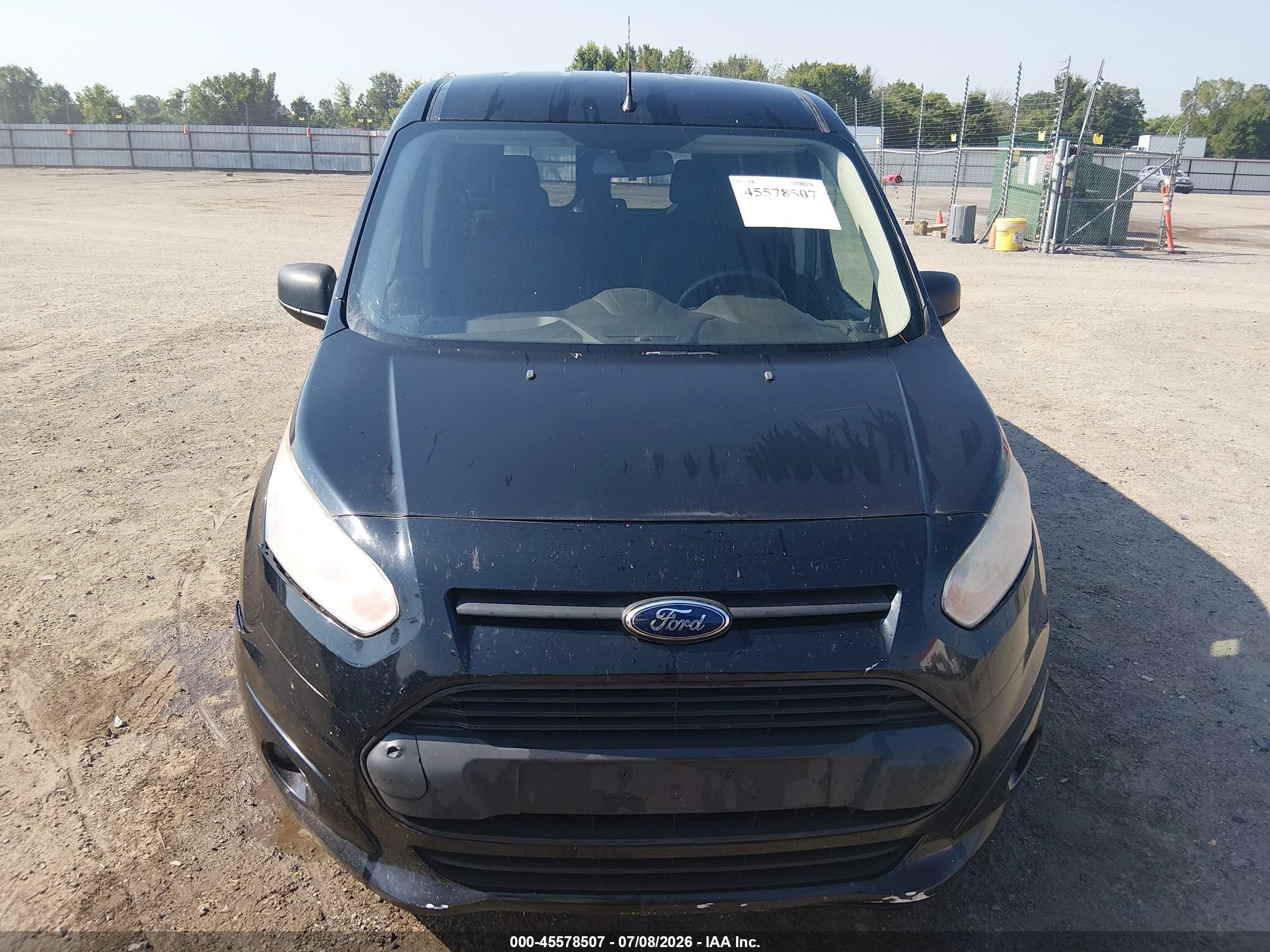 2014 Ford Transit Connect Xlt Black vin: NM0GS9F77E1133726