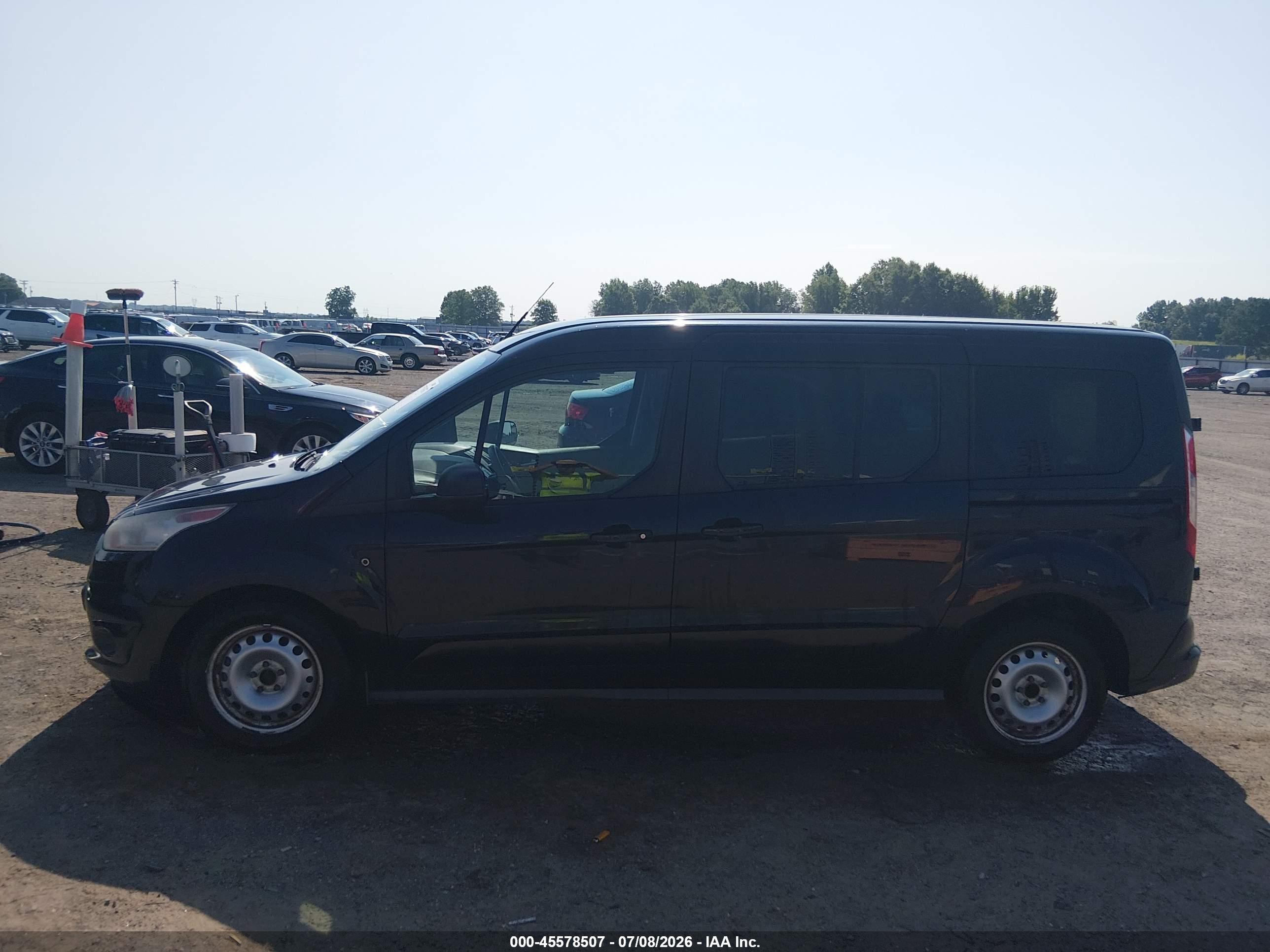2014 Ford Transit Connect Xlt Black vin: NM0GS9F77E1133726
