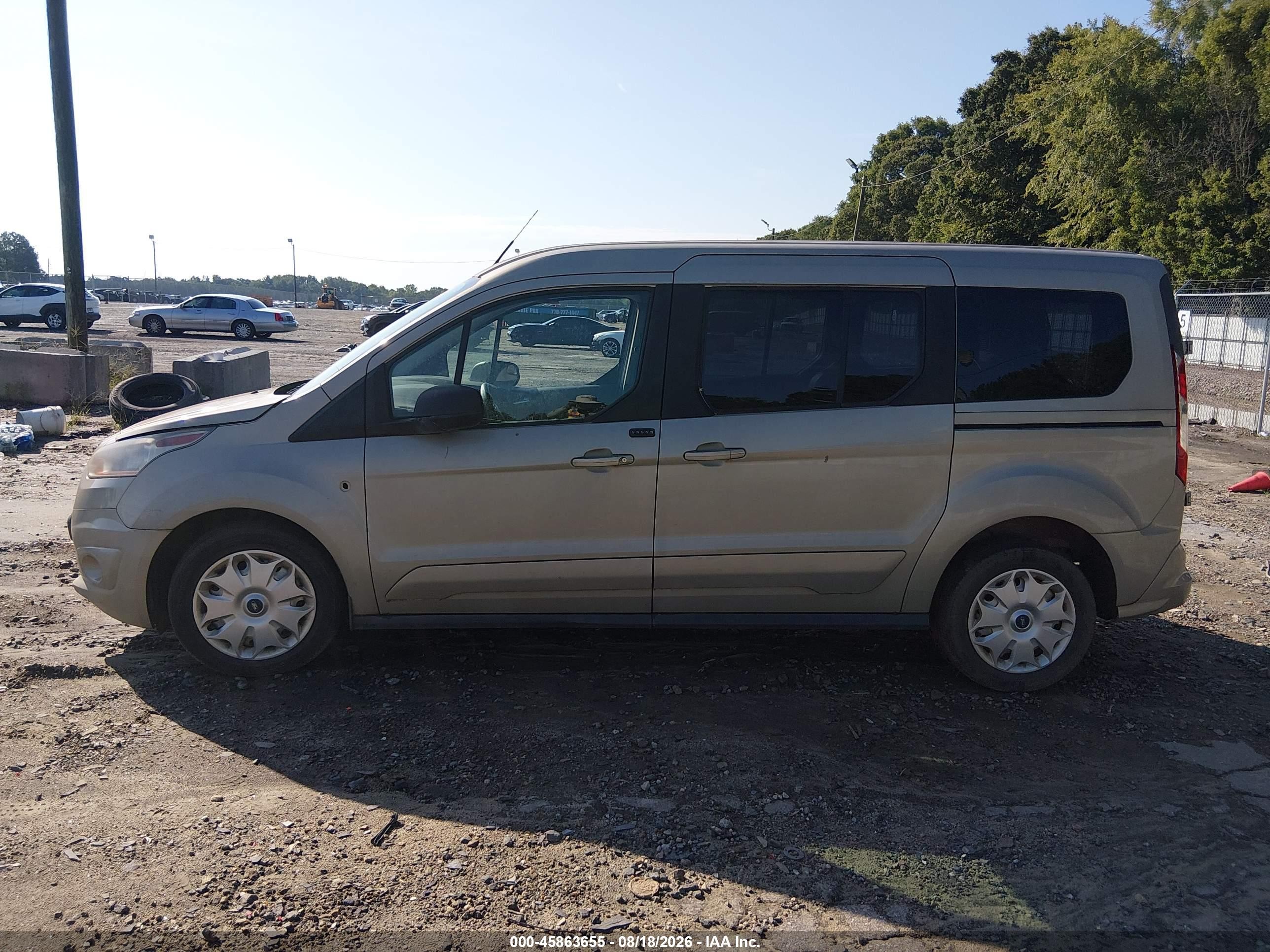 2014 Ford Transit Connect Xlt Tan vin: NM0GS9F77E1133984