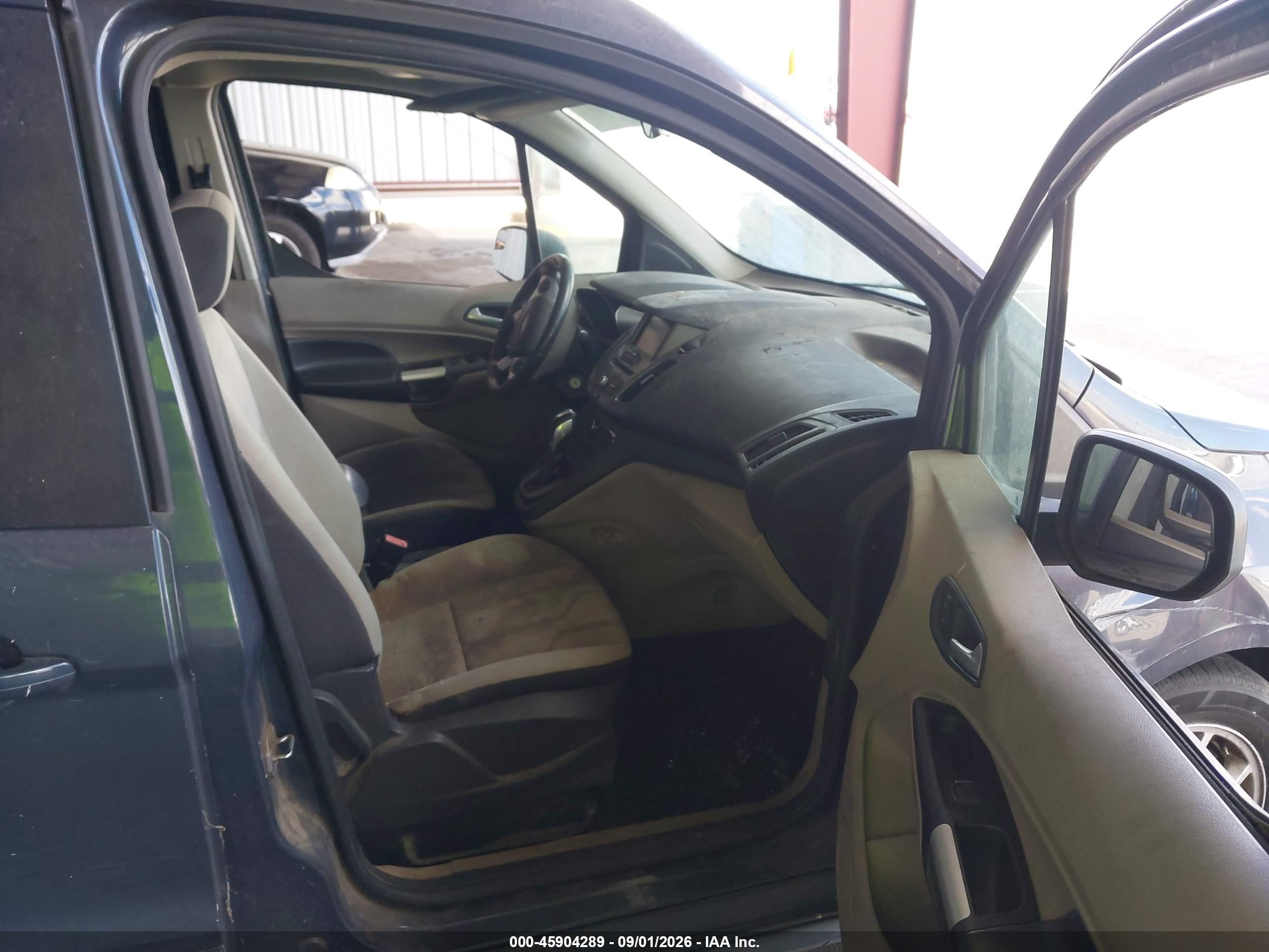 2014 Ford Transit Connect Xlt Gray vin: NM0GS9F77E1153765
