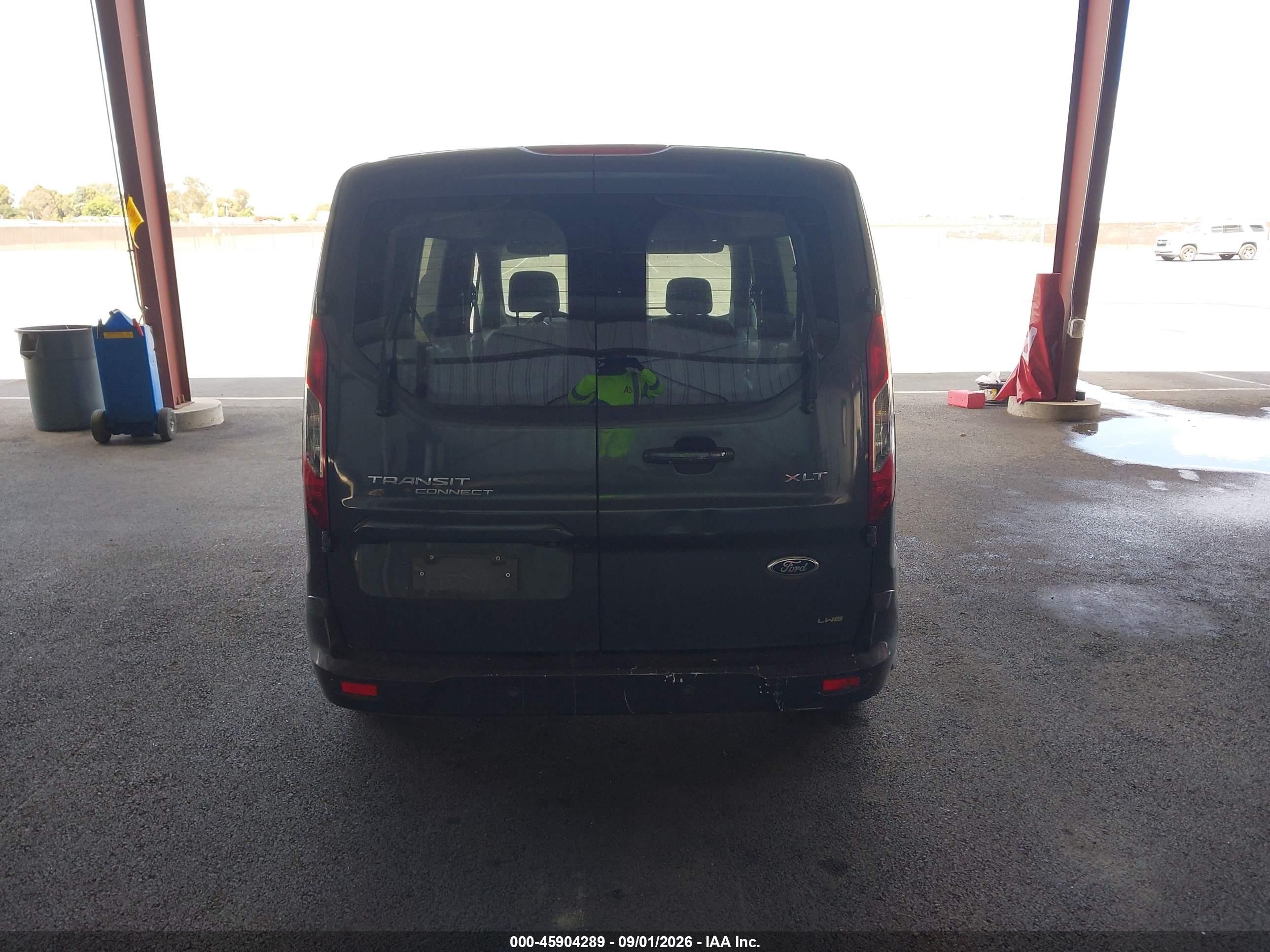 2014 Ford Transit Connect Xlt Gray vin: NM0GS9F77E1153765