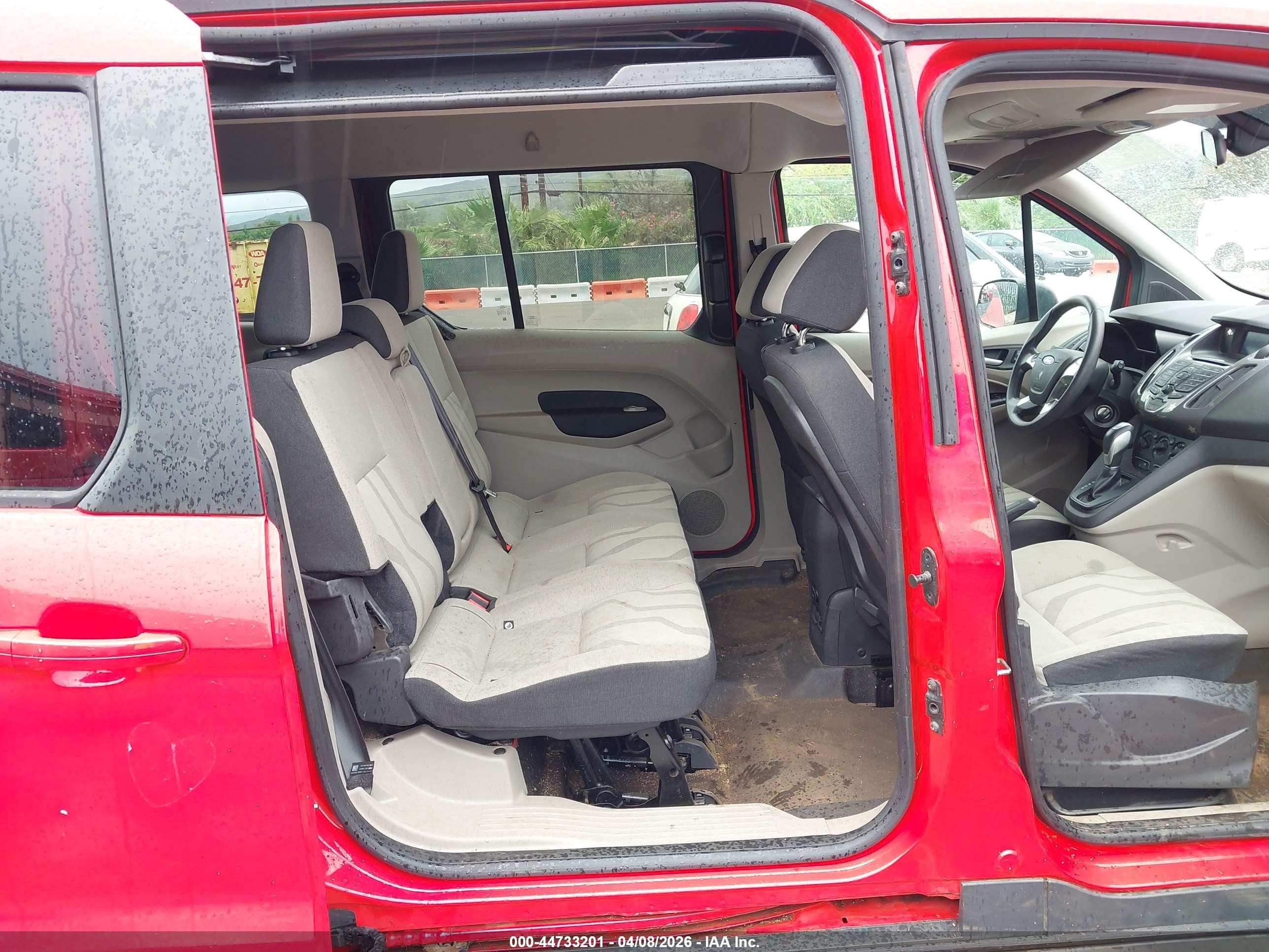 2015 Ford Transit Connect Xlt Red vin: NM0GS9F78F1217975