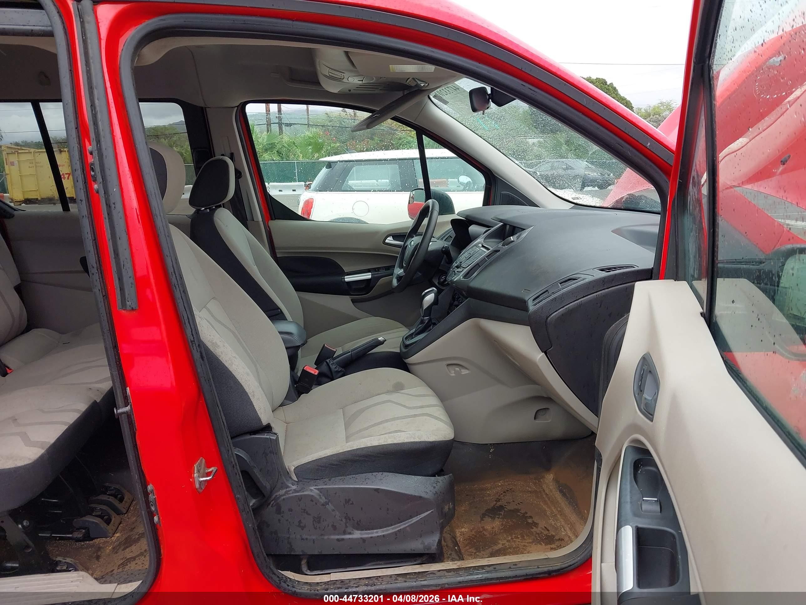 2015 Ford Transit Connect Xlt Red vin: NM0GS9F78F1217975