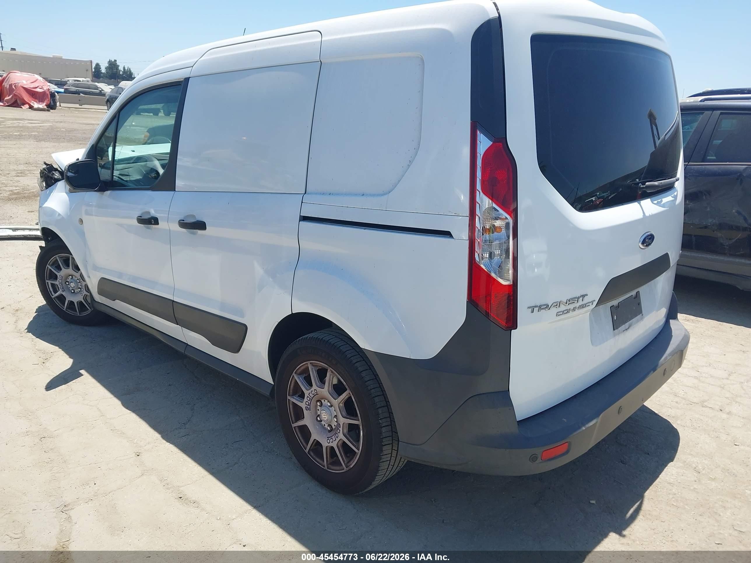 2015 Ford Transit Connect Xl White vin: NM0KE6EX3F1202074
