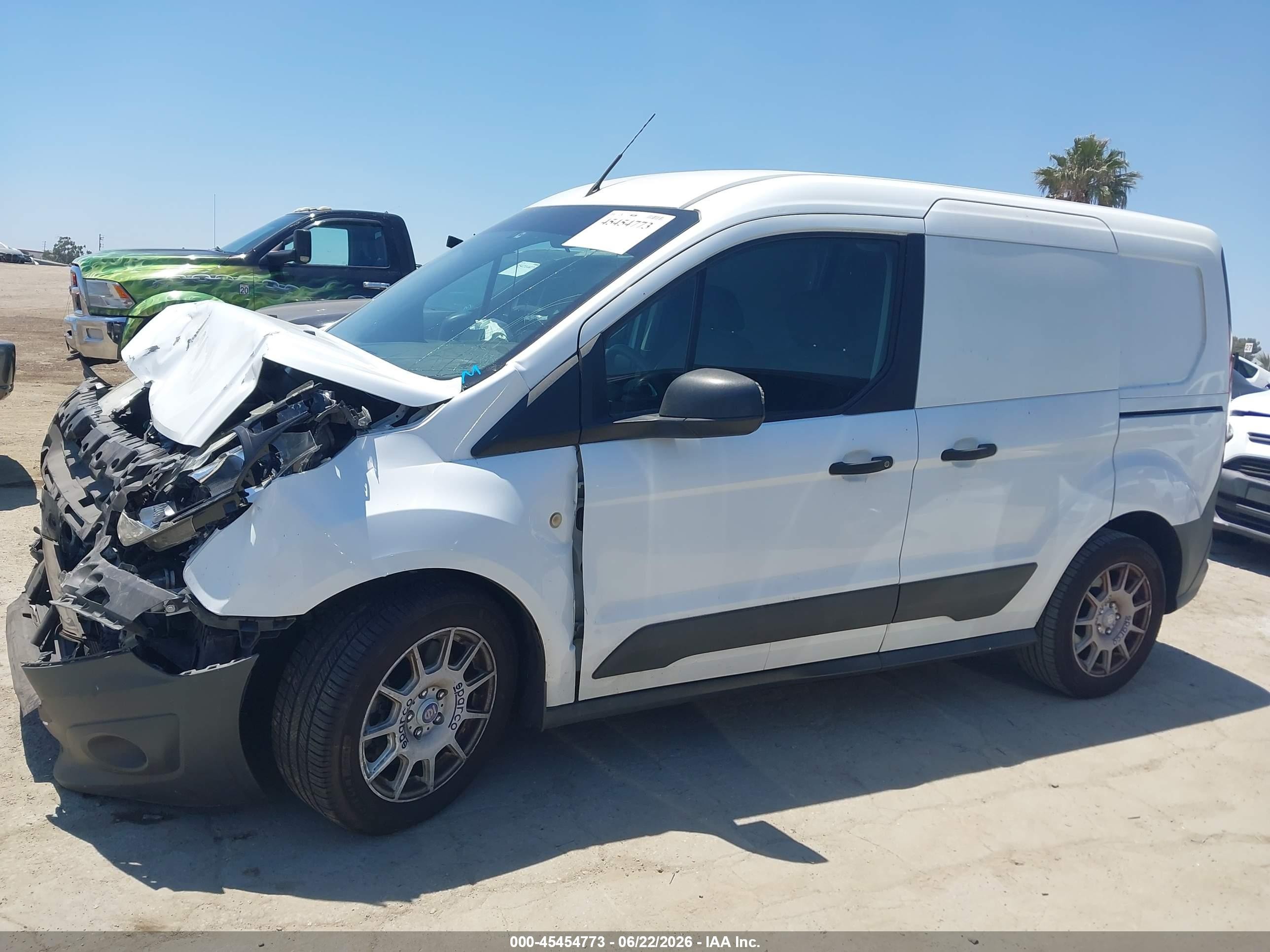 2015 Ford Transit Connect Xl White vin: NM0KE6EX3F1202074