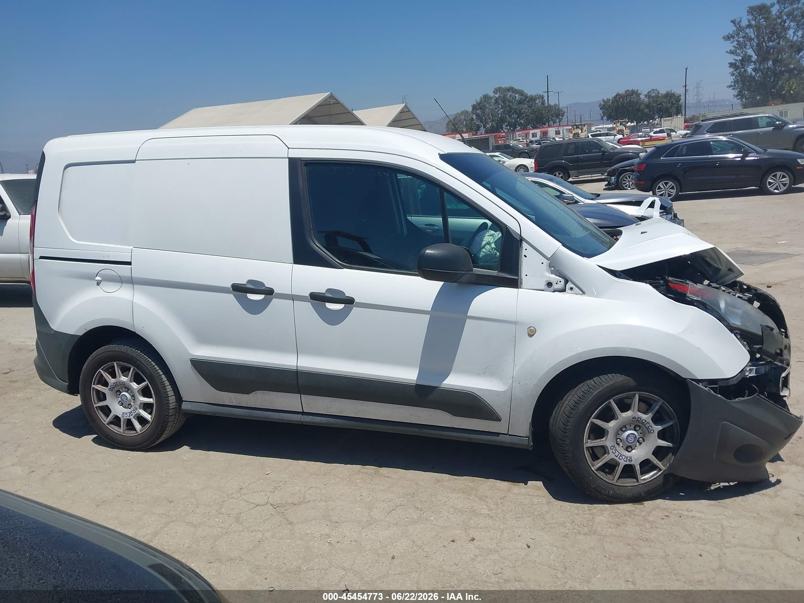 2015 Ford Transit Connect Xl White vin: NM0KE6EX3F1202074