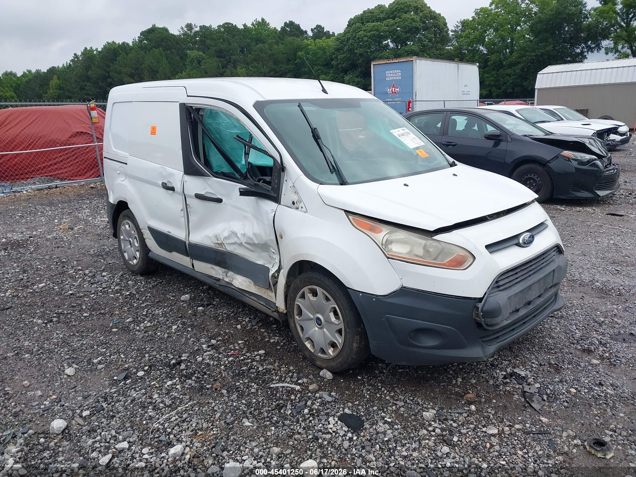 2015 Ford Transit Connect Xl Белый vin: NM0KS6EX0F1208553