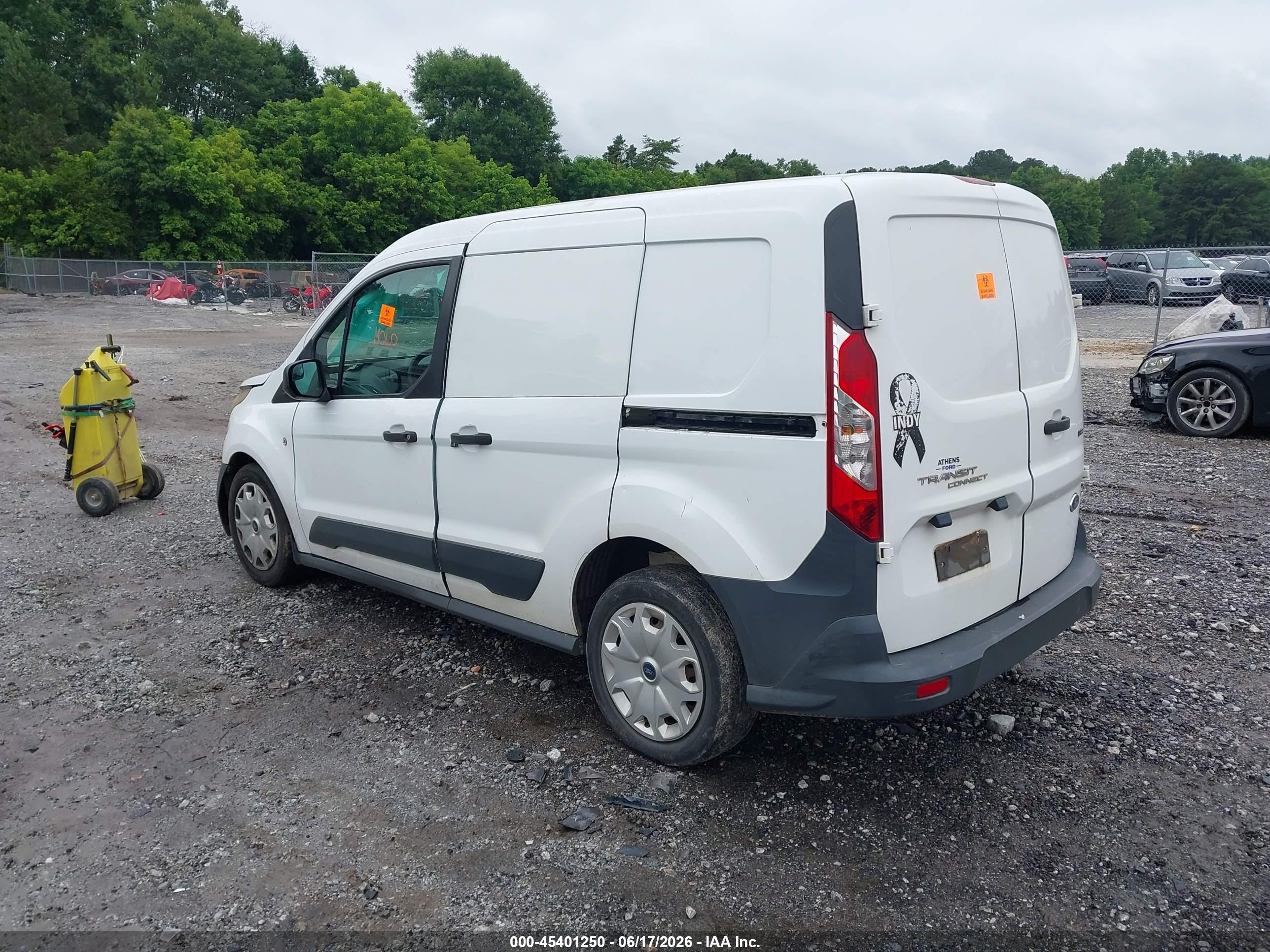 2015 Ford Transit Connect Xl Белый vin: NM0KS6EX0F1208553