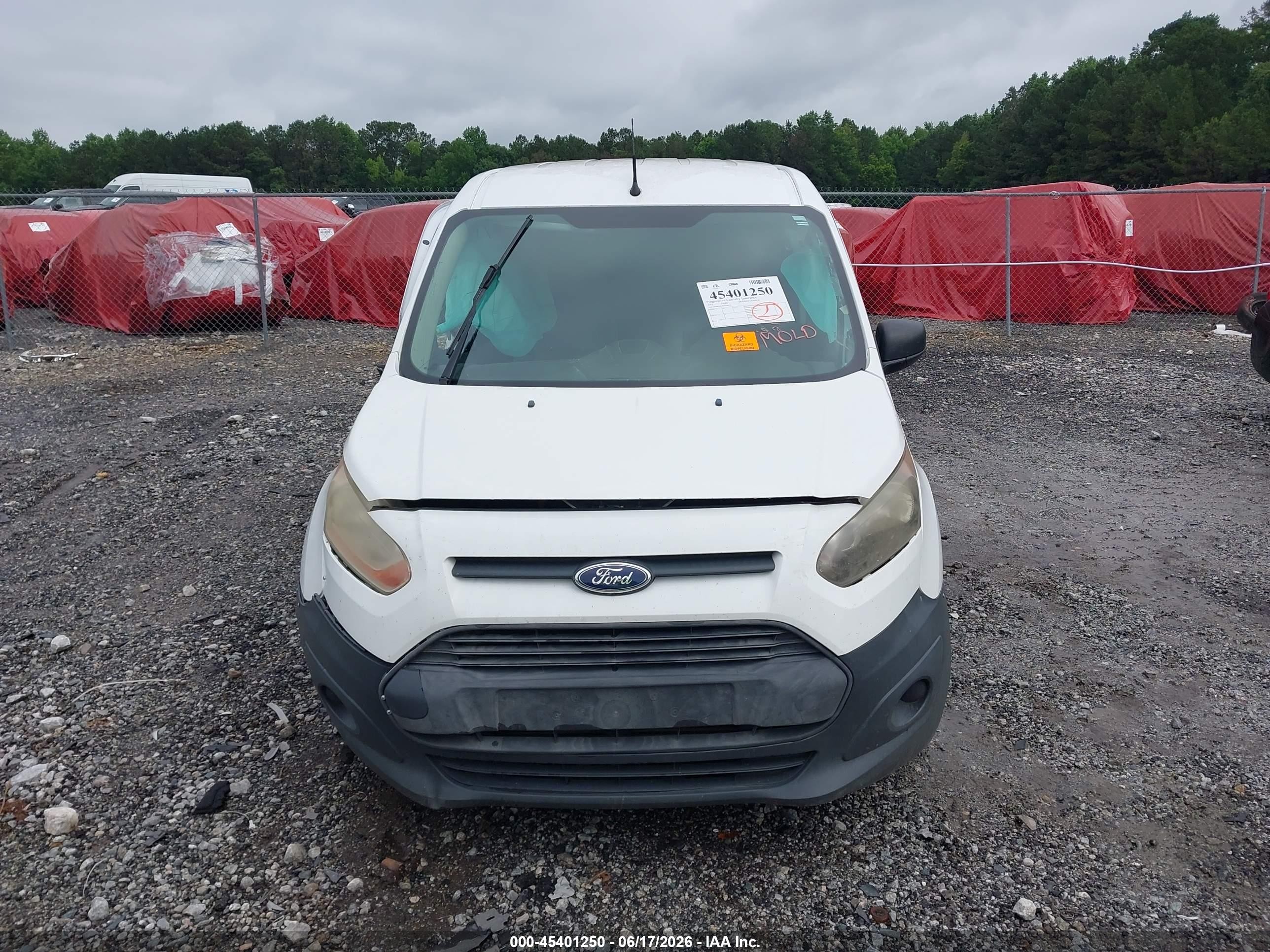 2015 Ford Transit Connect Xl Белый vin: NM0KS6EX0F1208553