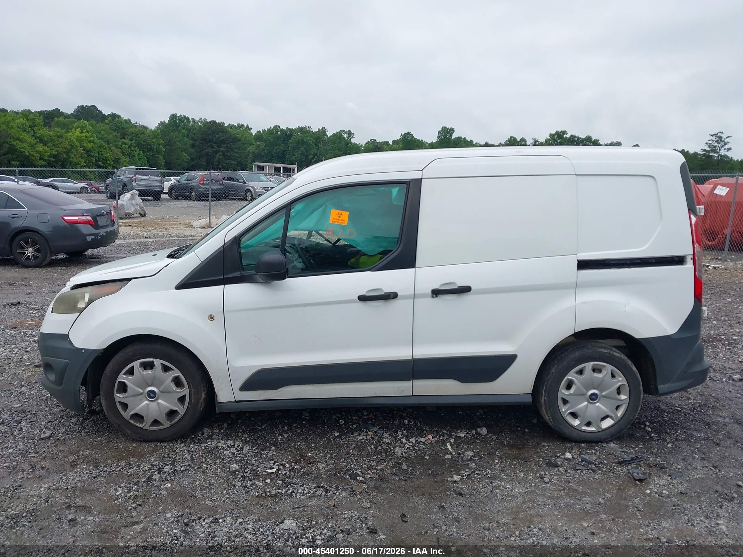 2015 Ford Transit Connect Xl Белый vin: NM0KS6EX0F1208553