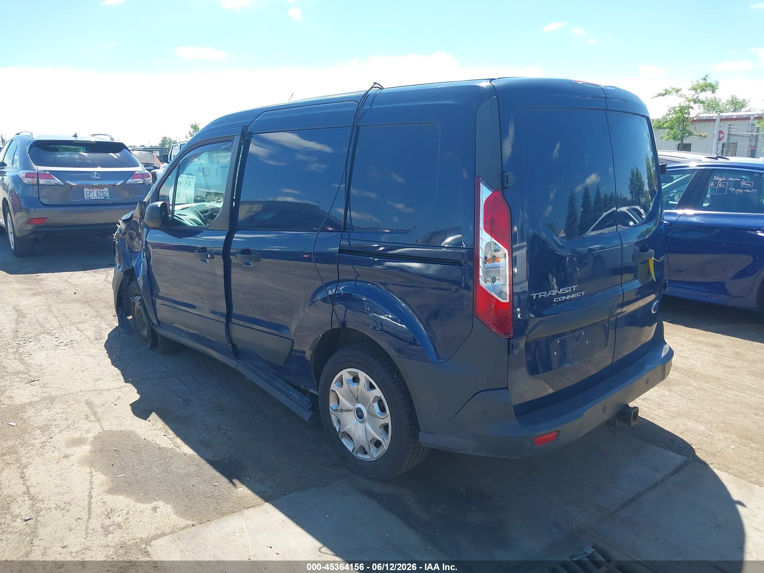 2015 Ford Transit Connect Xl Синий vin: NM0KS6EX9F1216926
