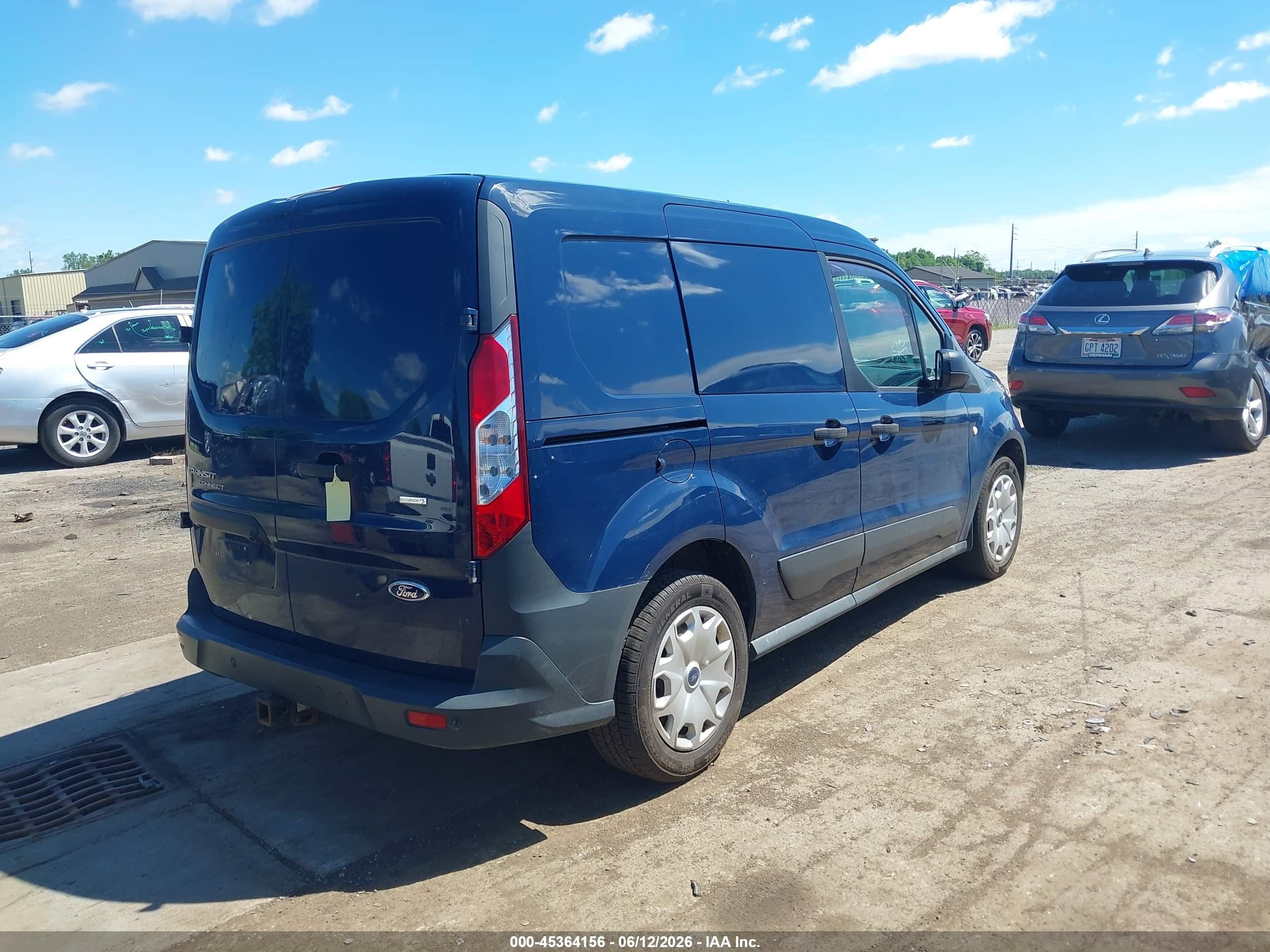 2015 Ford Transit Connect Xl Синий vin: NM0KS6EX9F1216926