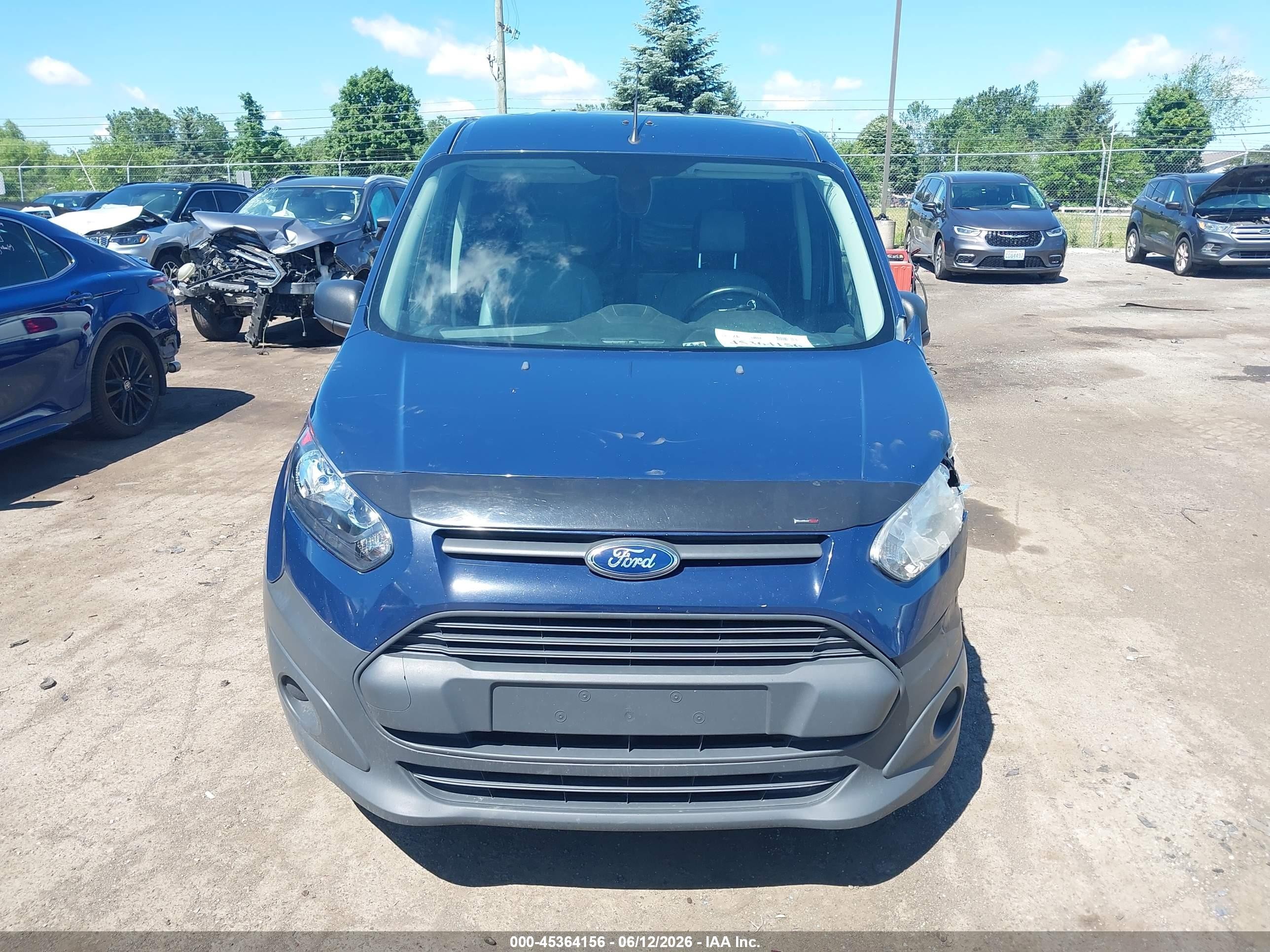 2015 Ford Transit Connect Xl Синий vin: NM0KS6EX9F1216926