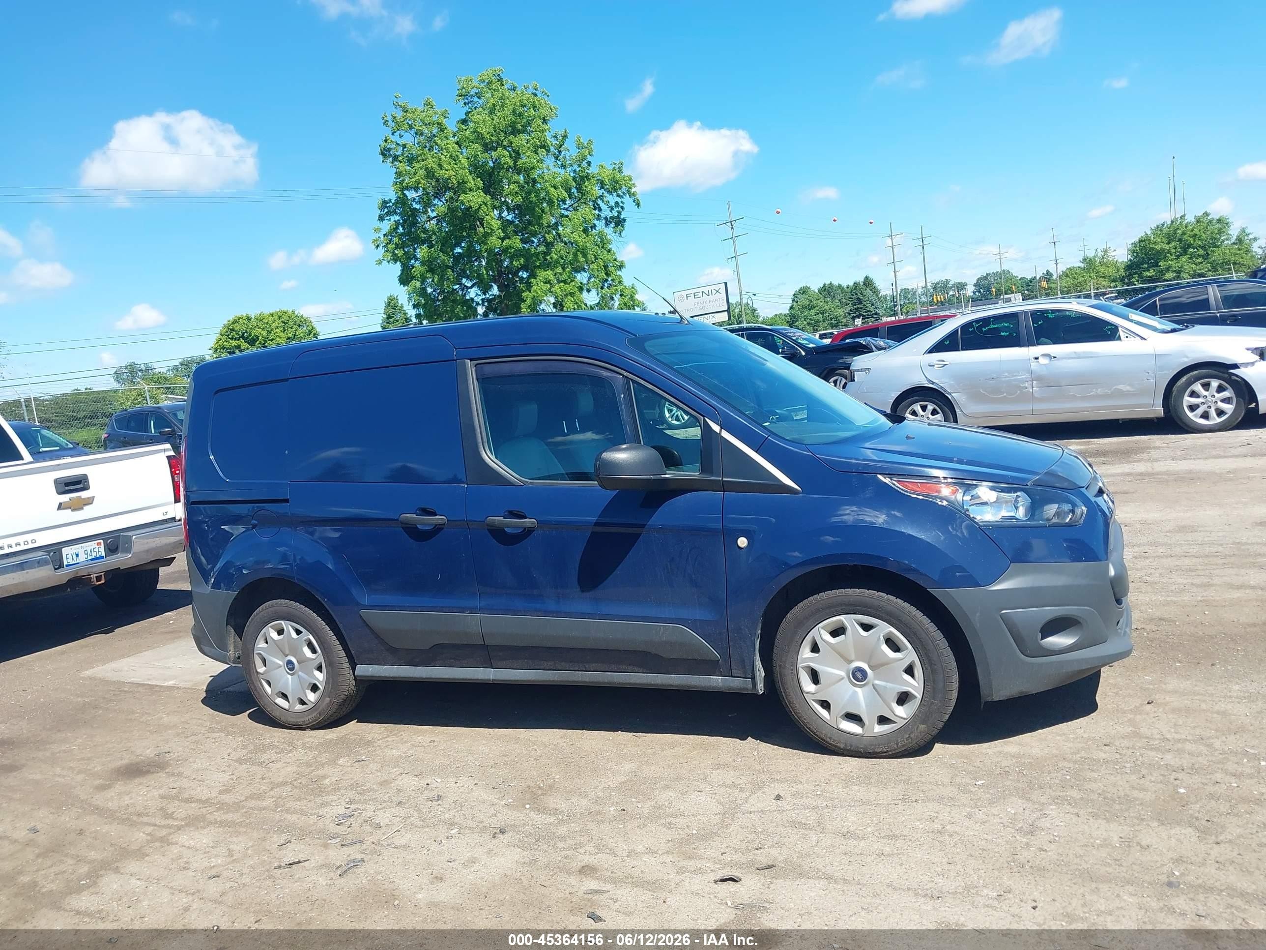 2015 Ford Transit Connect Xl Синий vin: NM0KS6EX9F1216926
