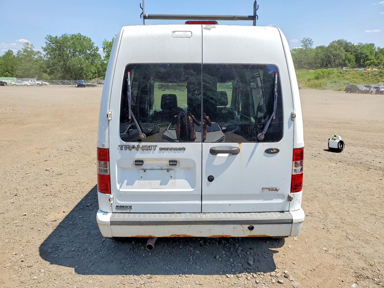2010 Ford Transit Connect Xlt White vin: NM0KS9BN3AT004251