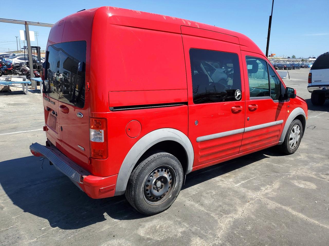 2012 Ford Transit Connect Xlt Red vin: NM0KS9BN3CT104191