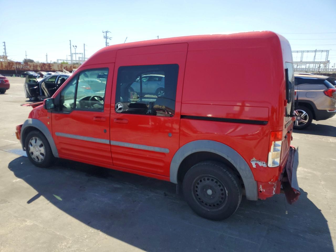 2012 Ford Transit Connect Xlt Red vin: NM0KS9BN3CT104191