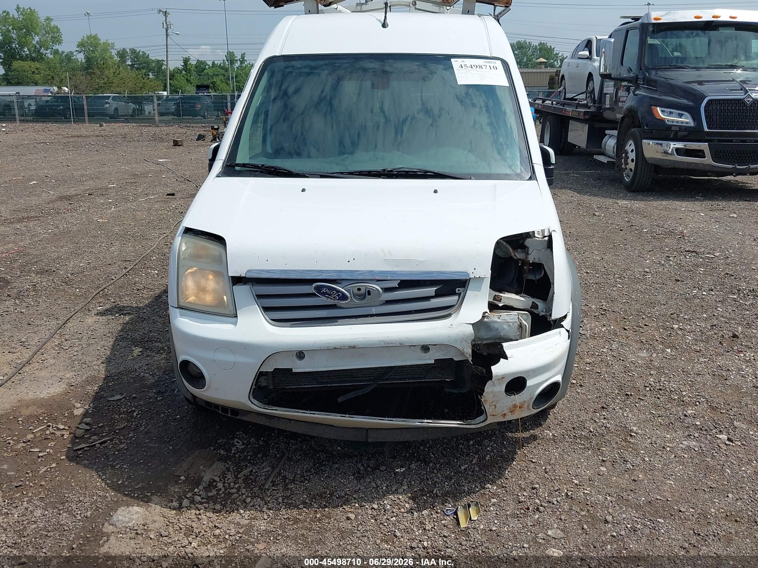 2012 Ford Transit Connect Xlt White vin: NM0KS9BN5CT095431