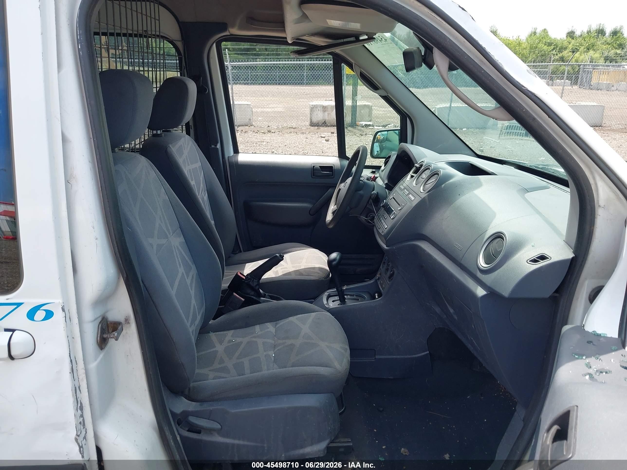 2012 Ford Transit Connect Xlt White vin: NM0KS9BN5CT095431