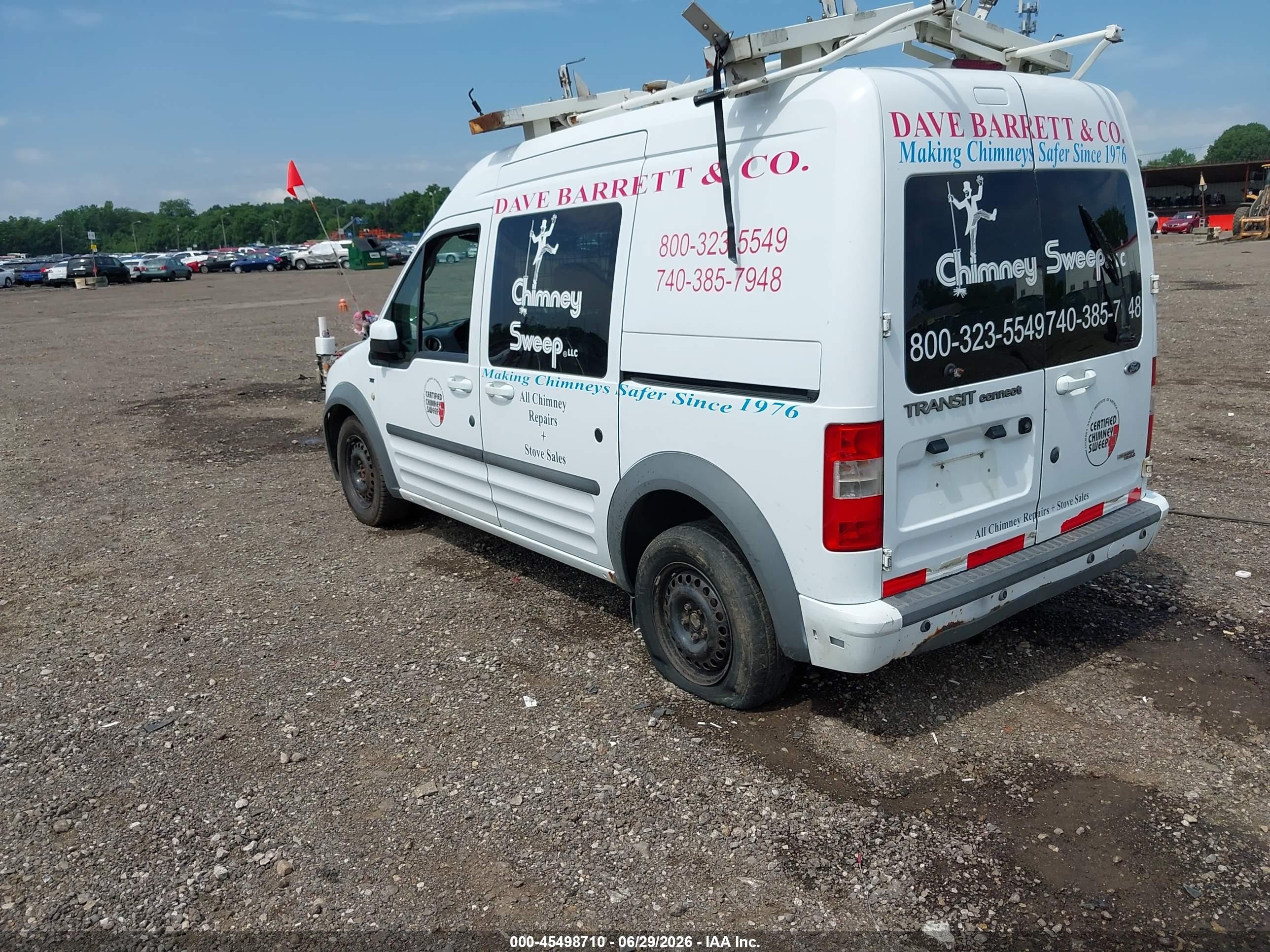 2012 Ford Transit Connect Xlt White vin: NM0KS9BN5CT095431