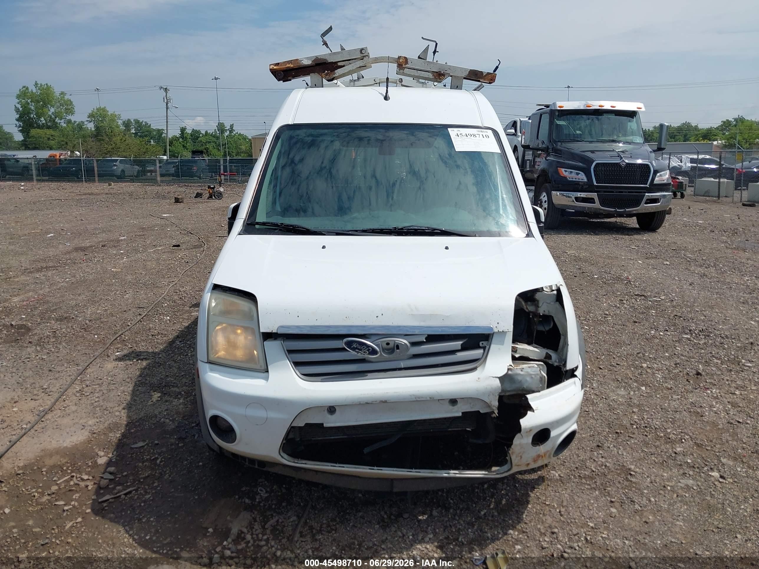 2012 Ford Transit Connect Xlt White vin: NM0KS9BN5CT095431